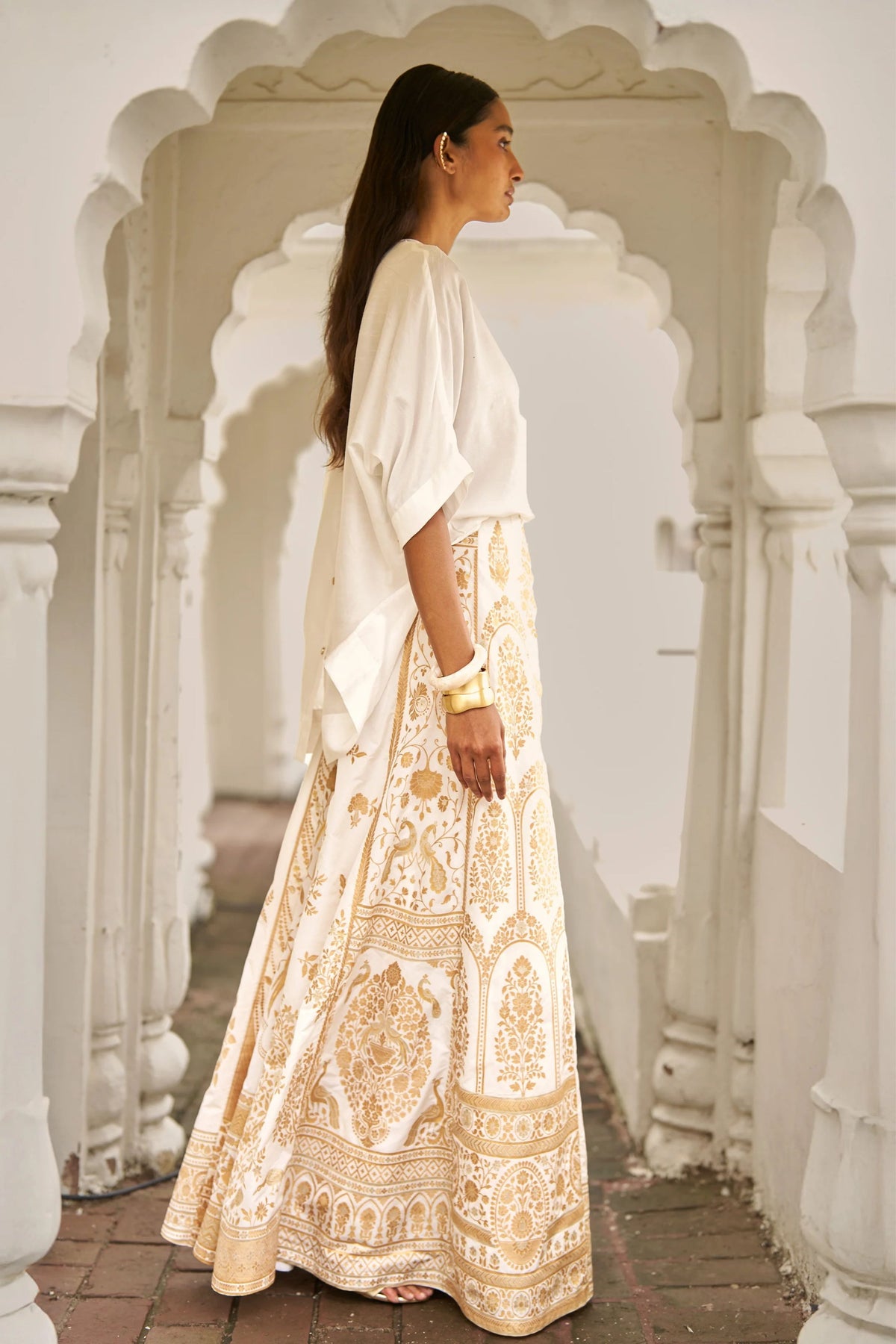 Banares Silk Brocade Lehenga