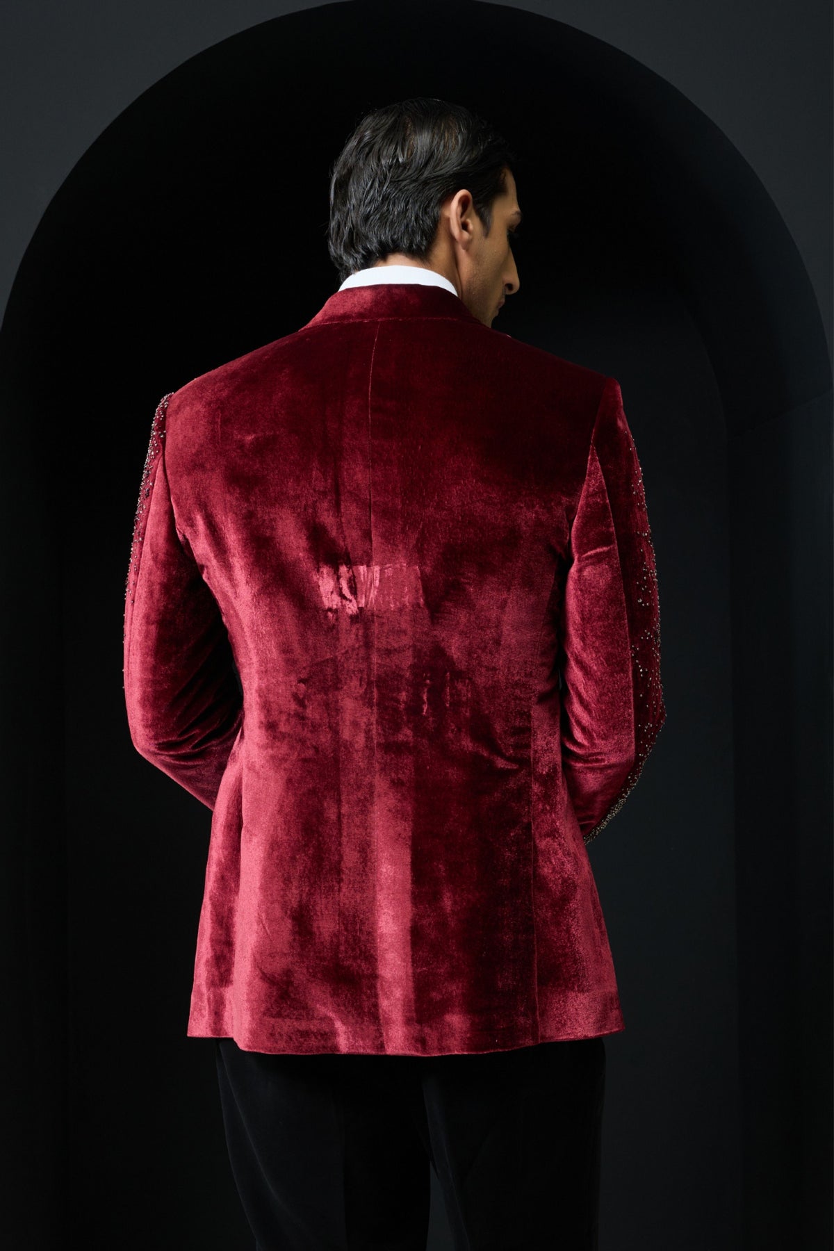 Wine Crystal Tuxedo