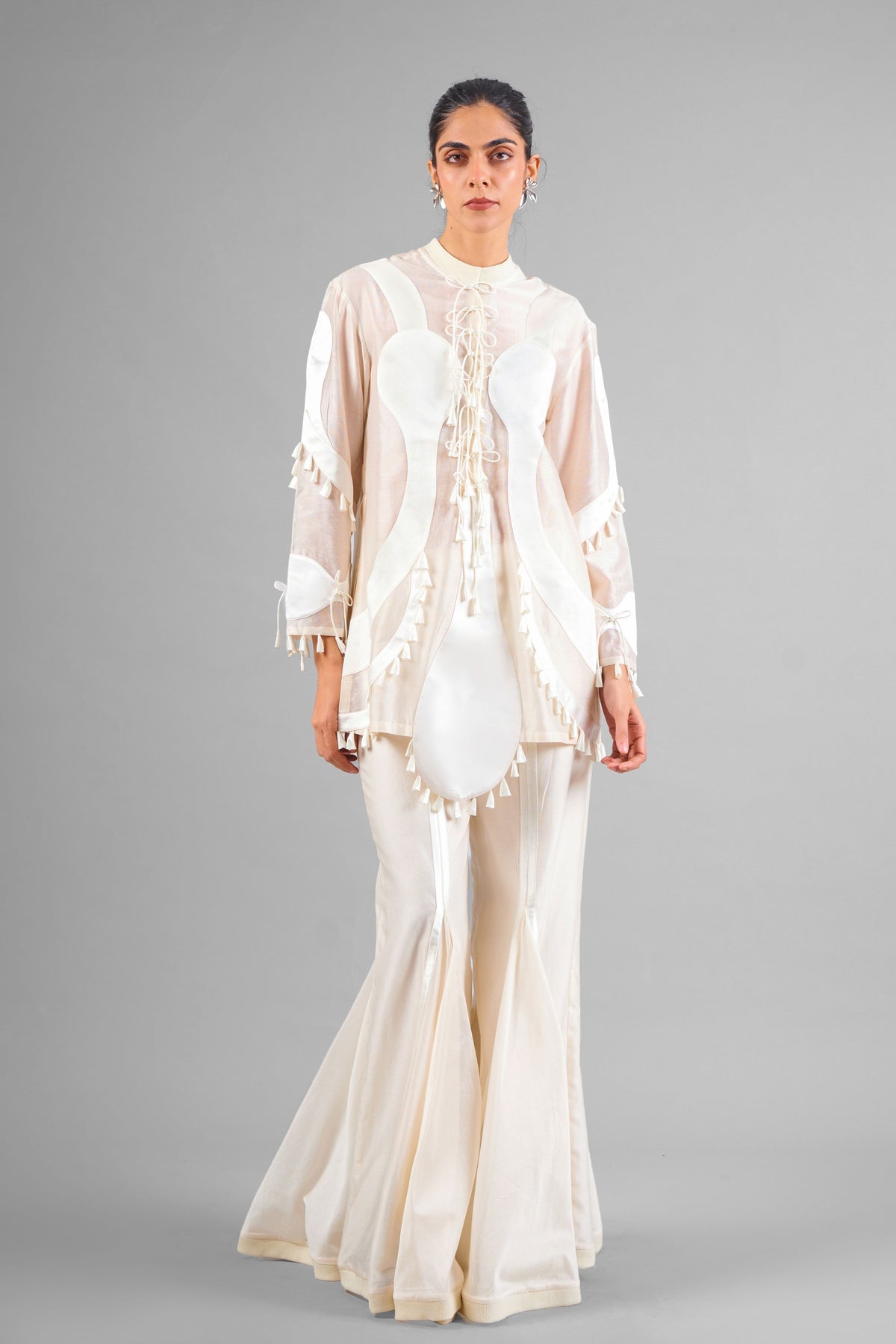 Sculptural Scallop Co-Ord Set