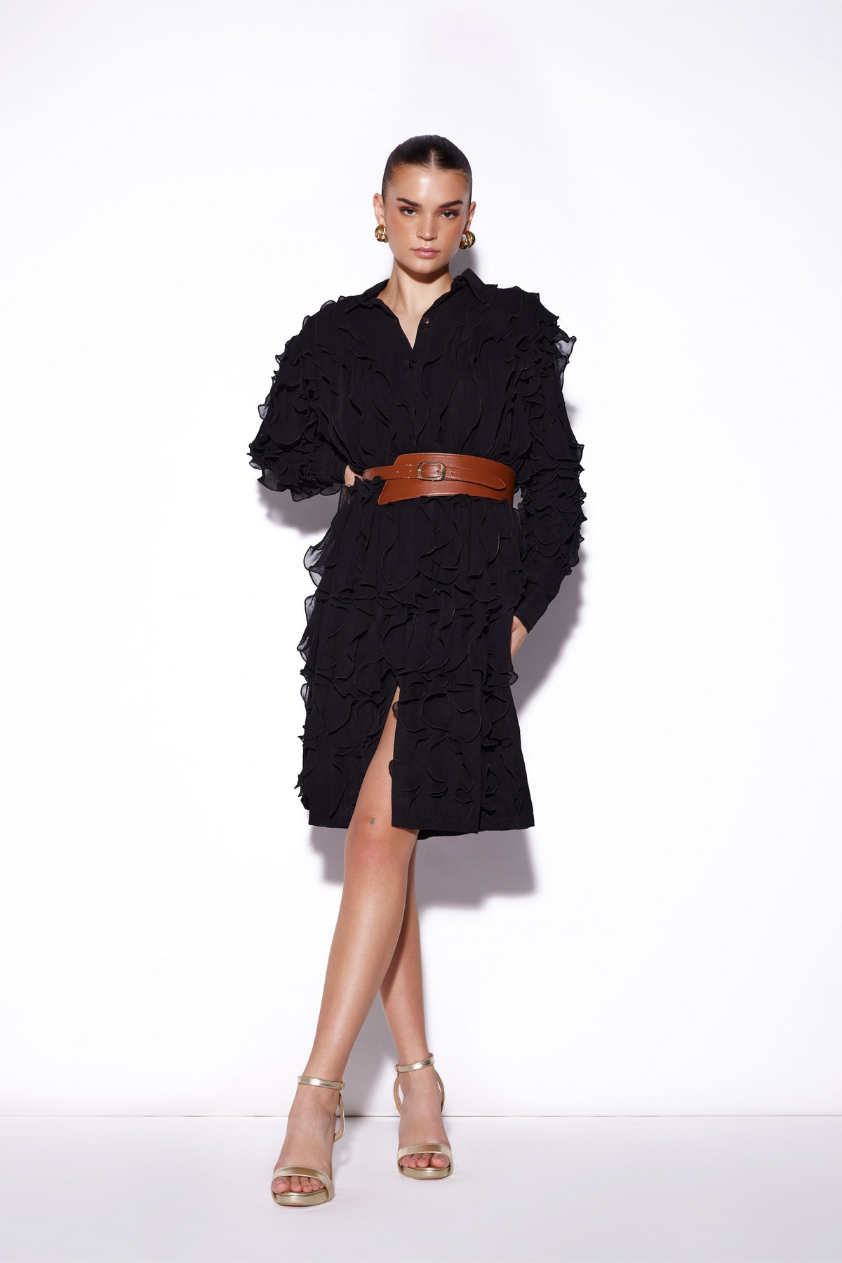 Ethen Ruffle Dress