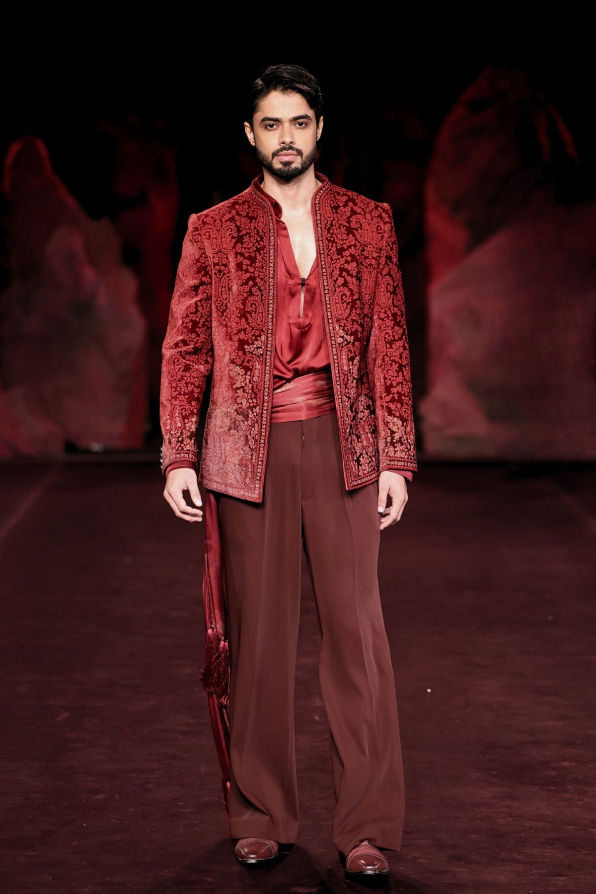 Chandravardhan Jacket Set