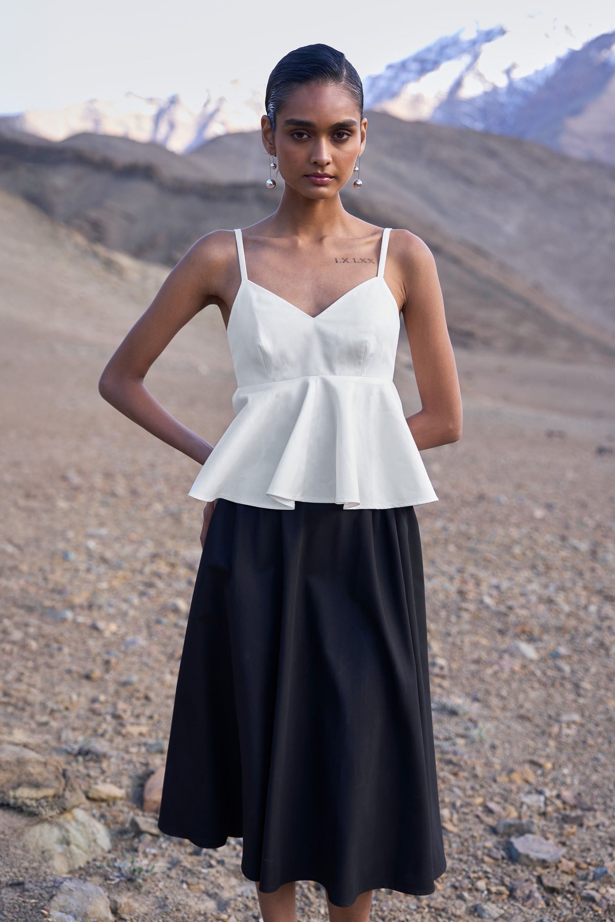 Sleeveless Top &amp; Skirt Set