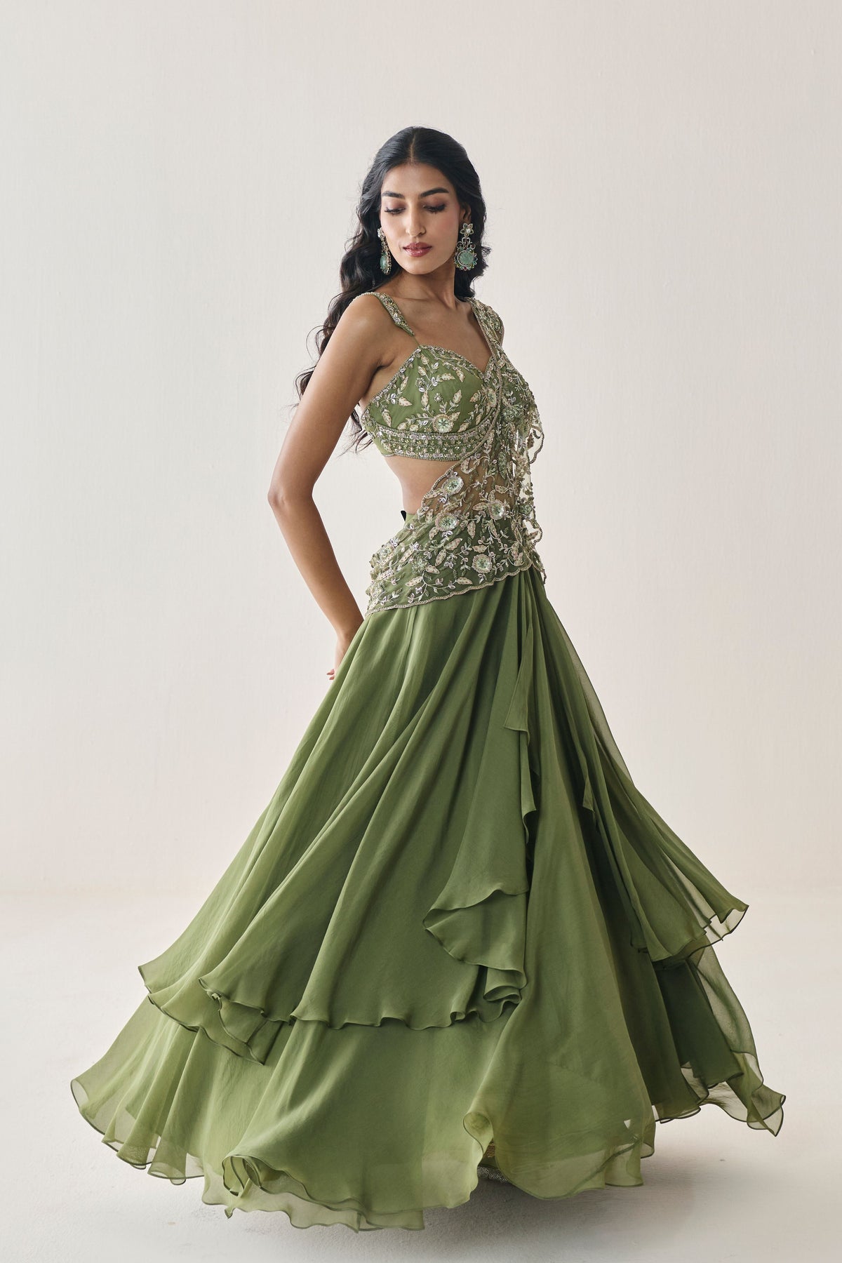 Harriet Lehenga Saree Set