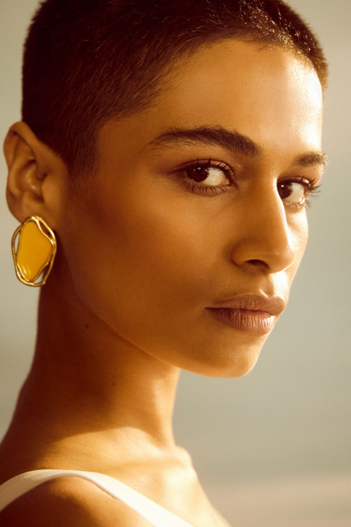 Miami Yellow Earrings
