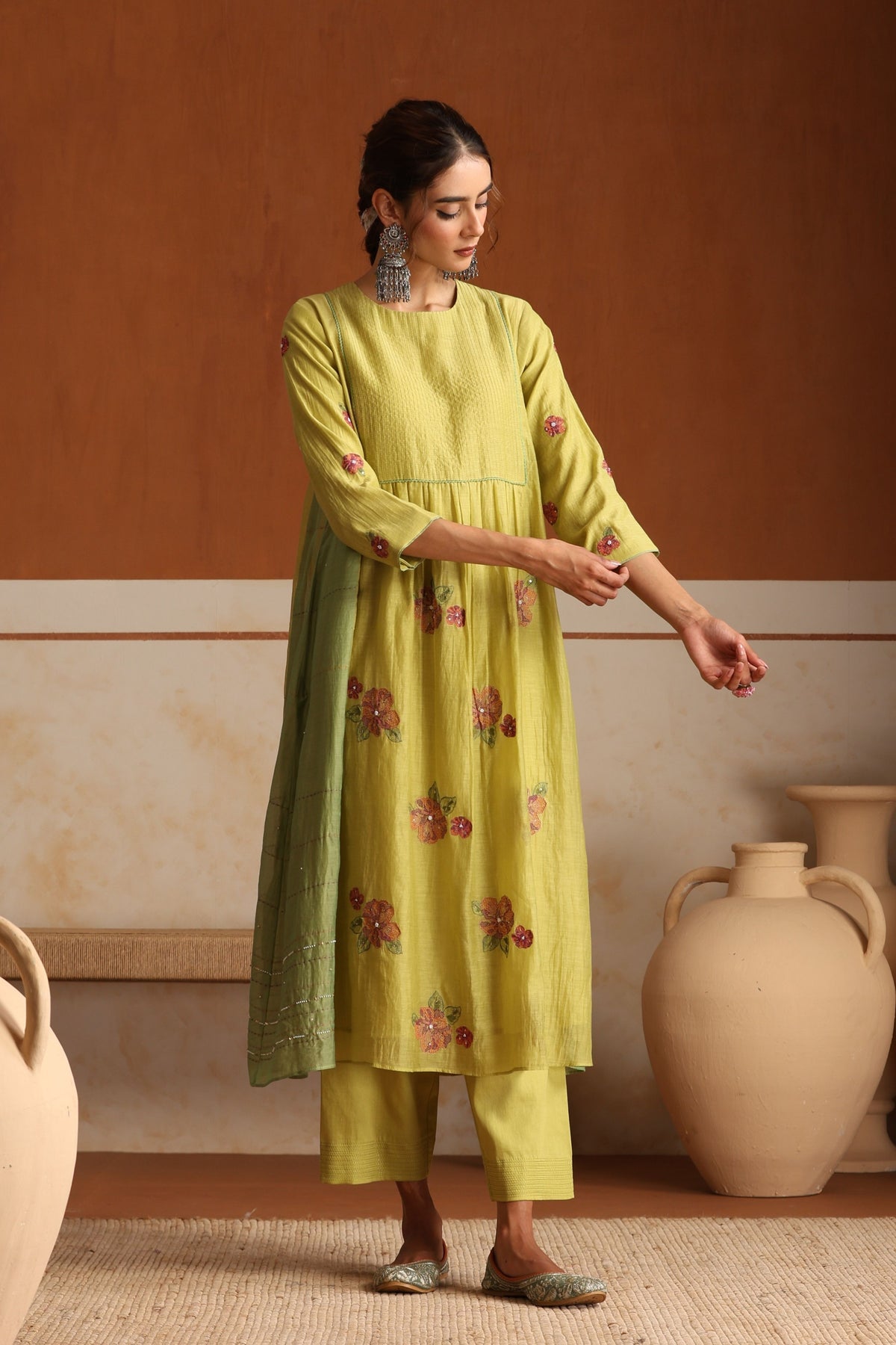 Marigold Kurta Set