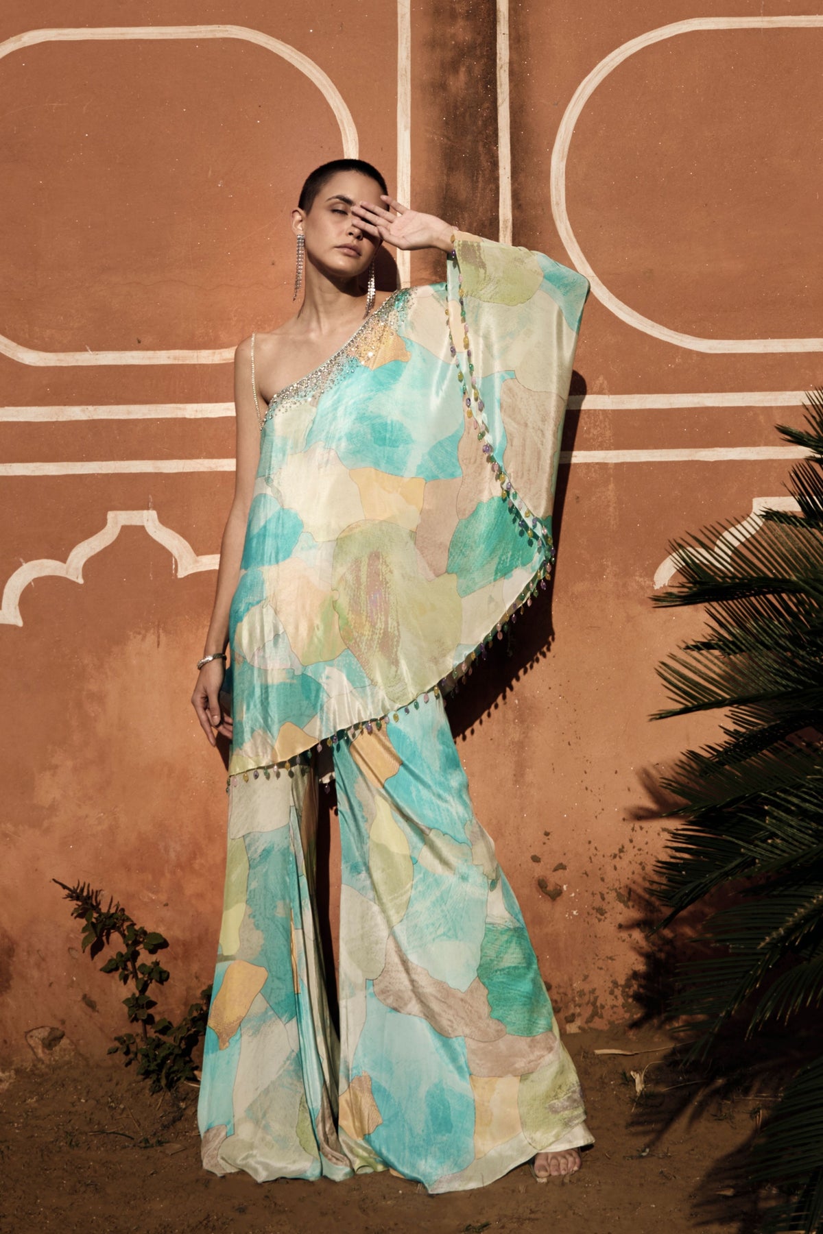 The Aqua Resort Sharara Set