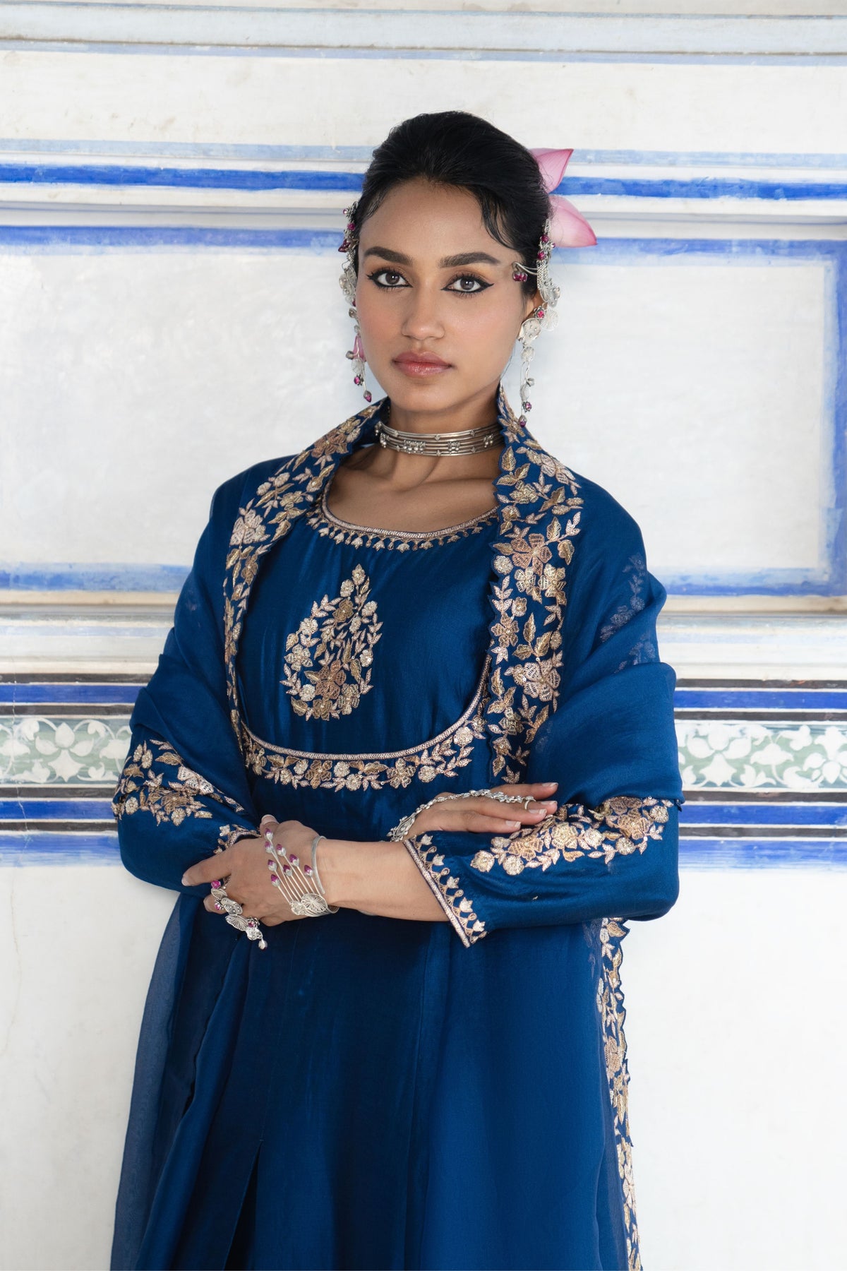 Floral Mughal Anarkali