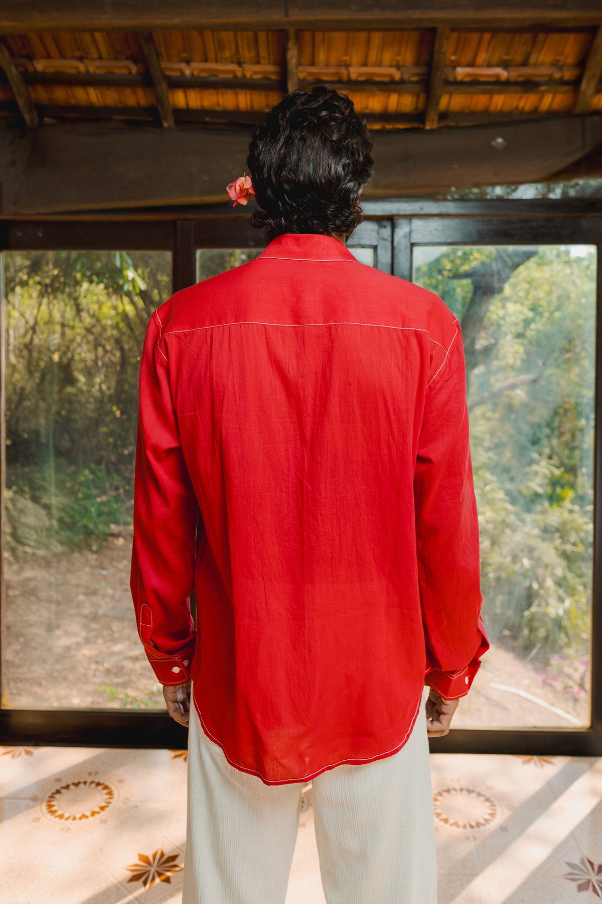 Summer Bougainvillea Shirt