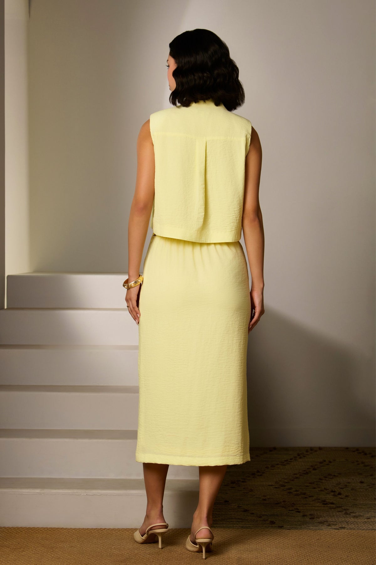Juliana Butter Yellow Co-ord Set