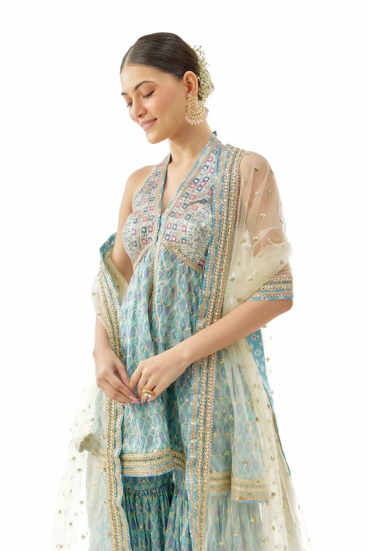 Janhavi Sharara Set