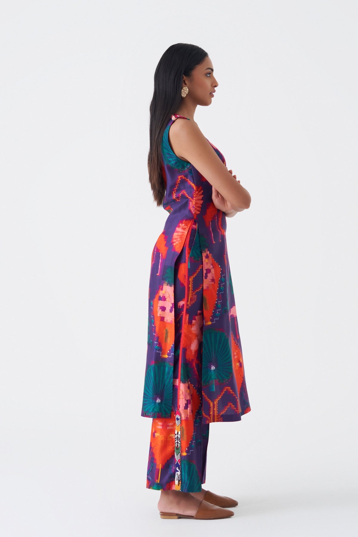 Oaxaca Morado Kurta Pant Set