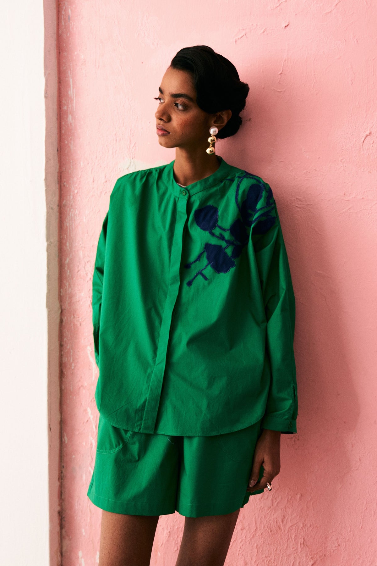 Emerald Applique Set