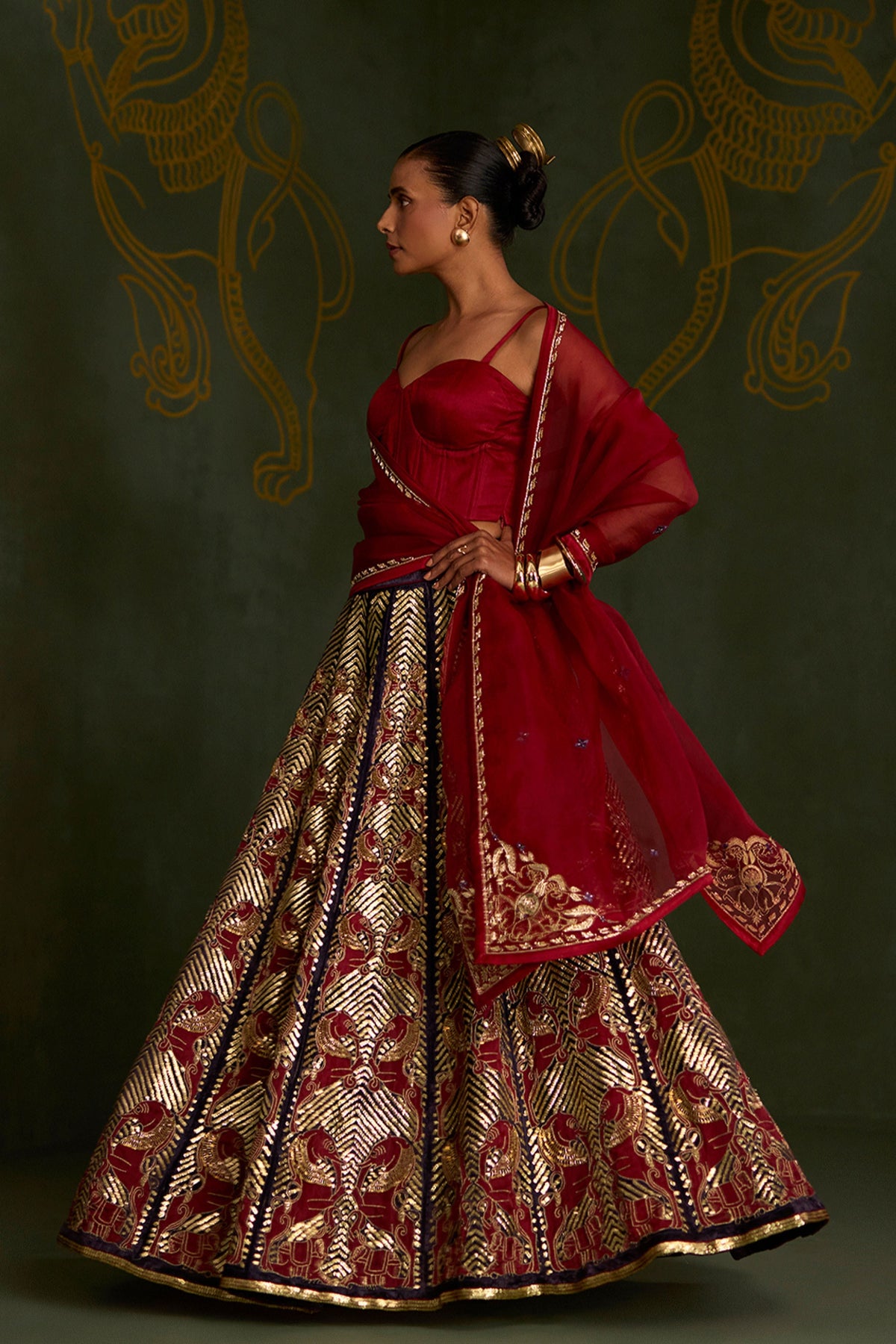 Nirvan  Lehenga Set