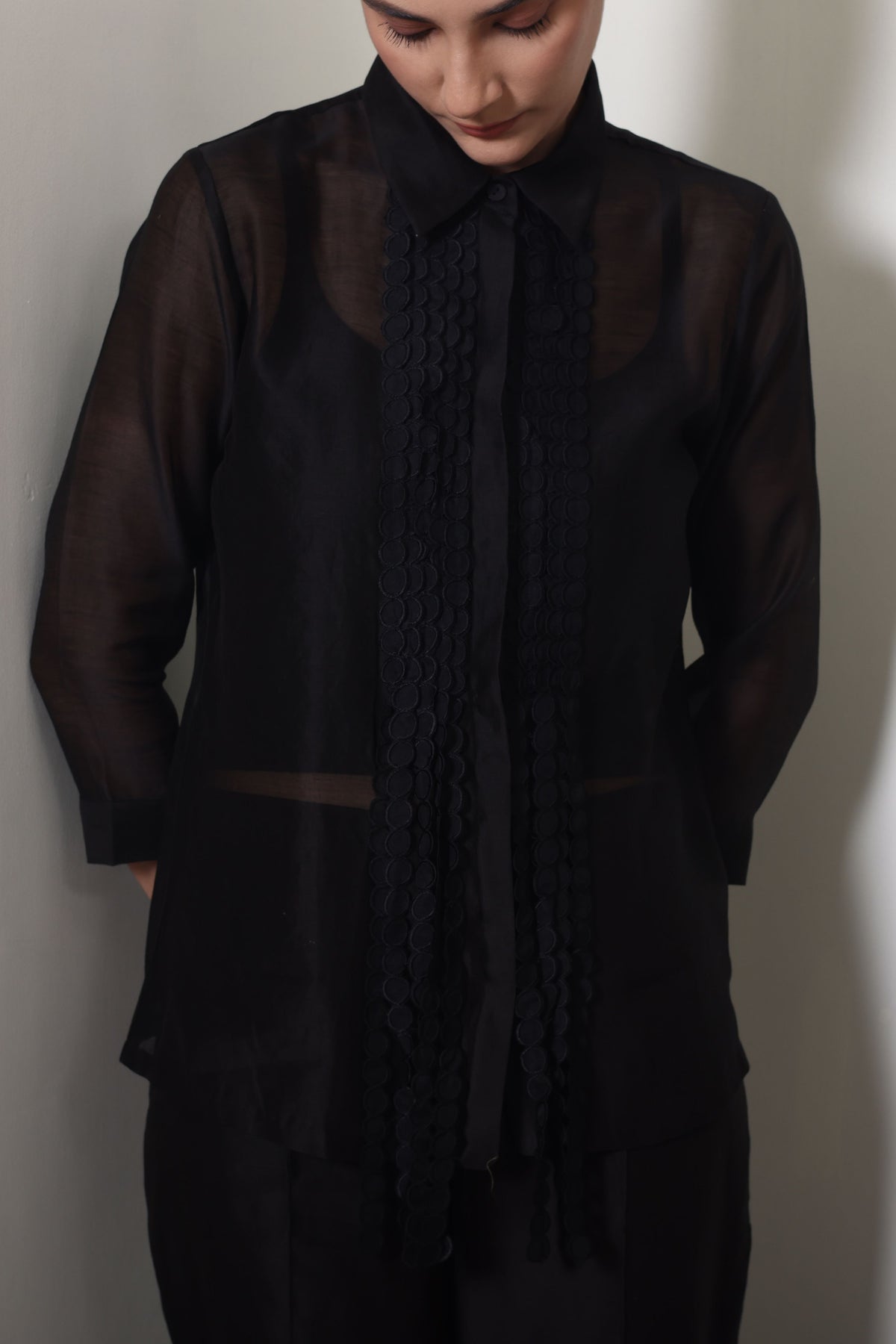 Ellipse Shirt and Linear Pants
