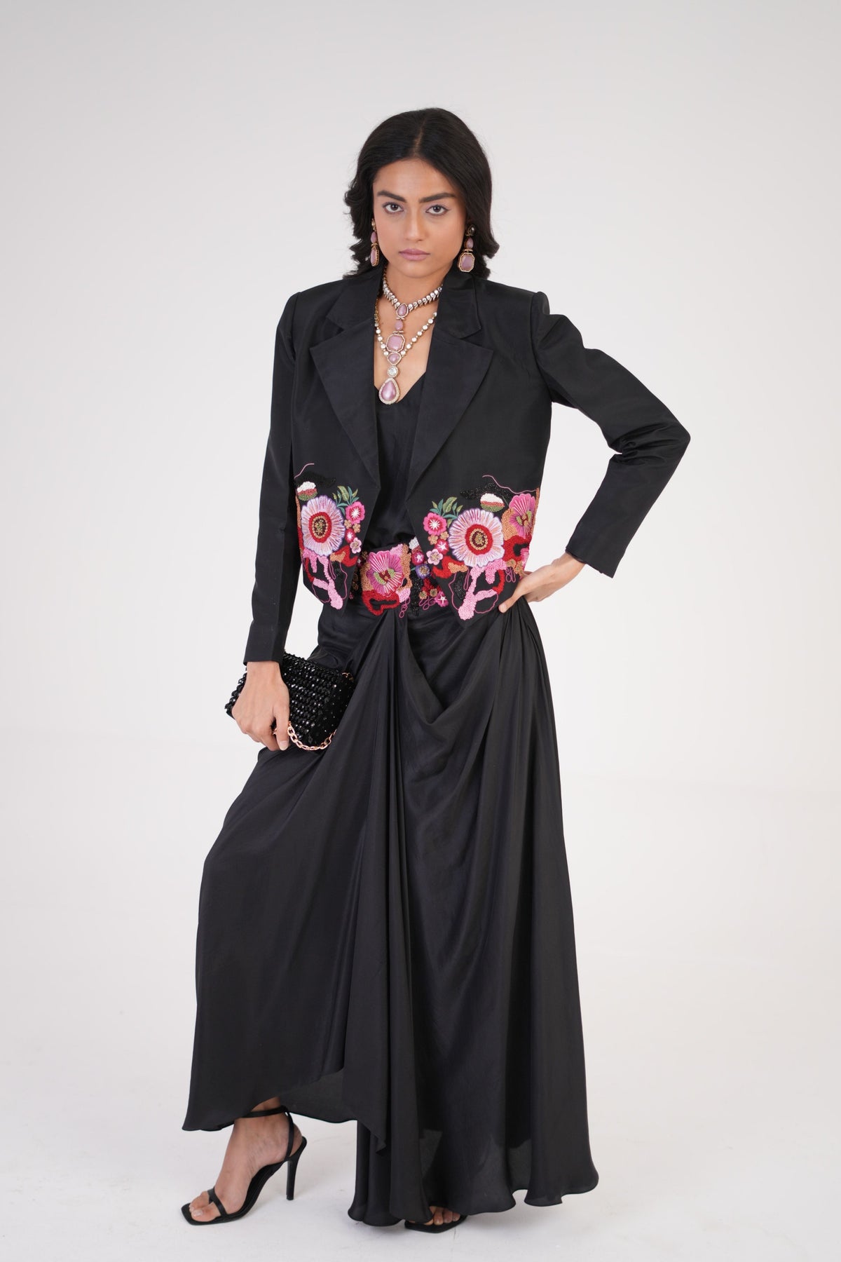 Embroidered Muse Skirt Set