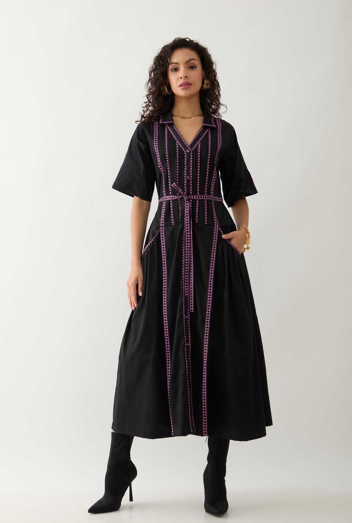 Black Morris Dress