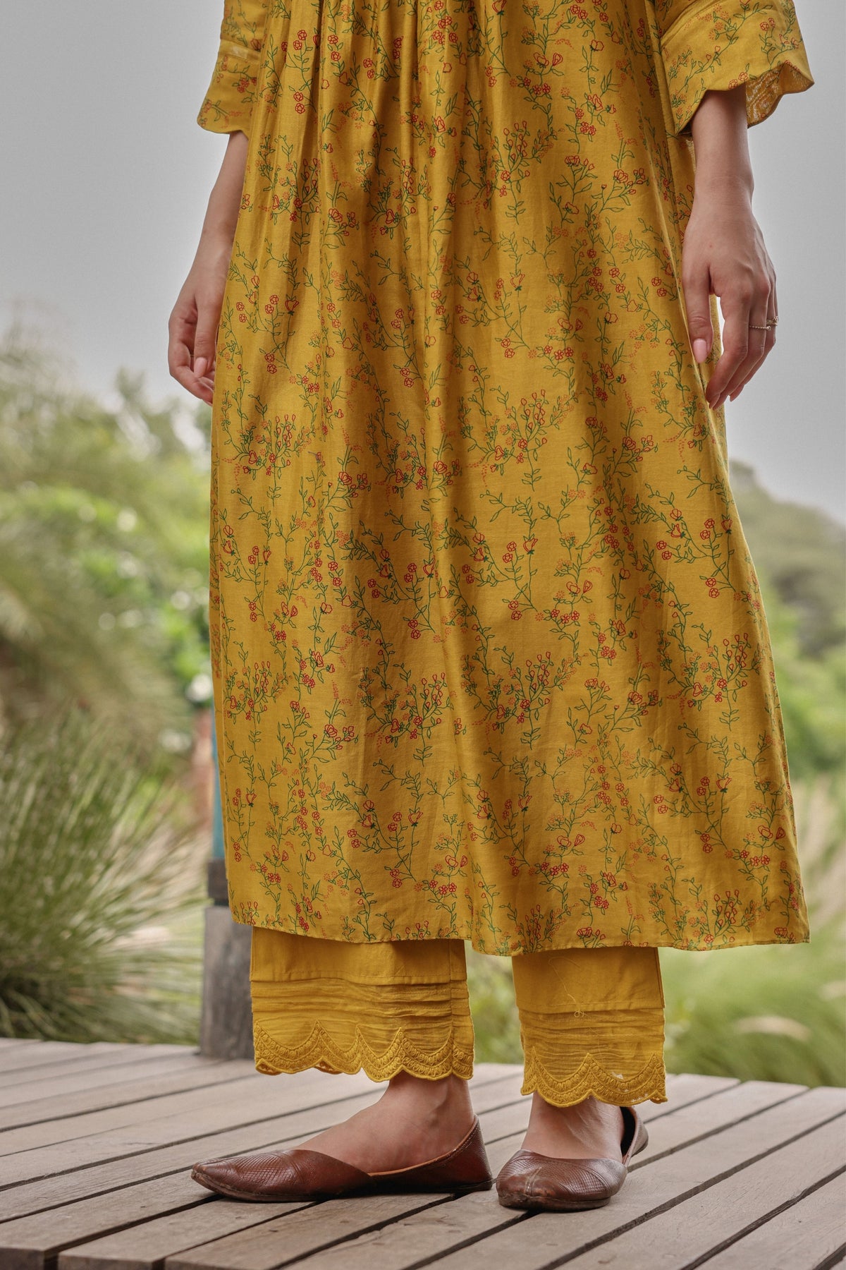 Tuscany Pintuck Kurta Set