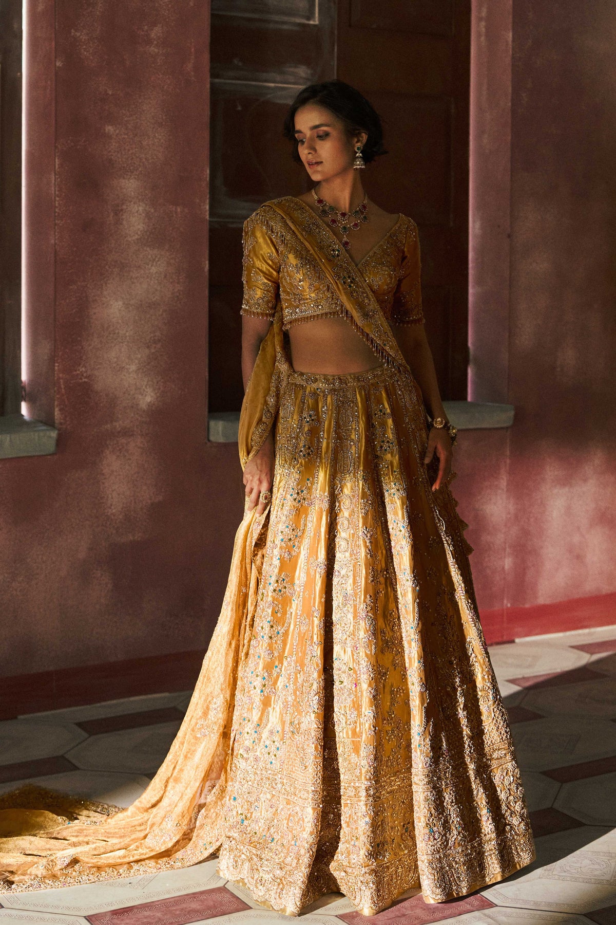 Zaiya Bridal Lehenga Set