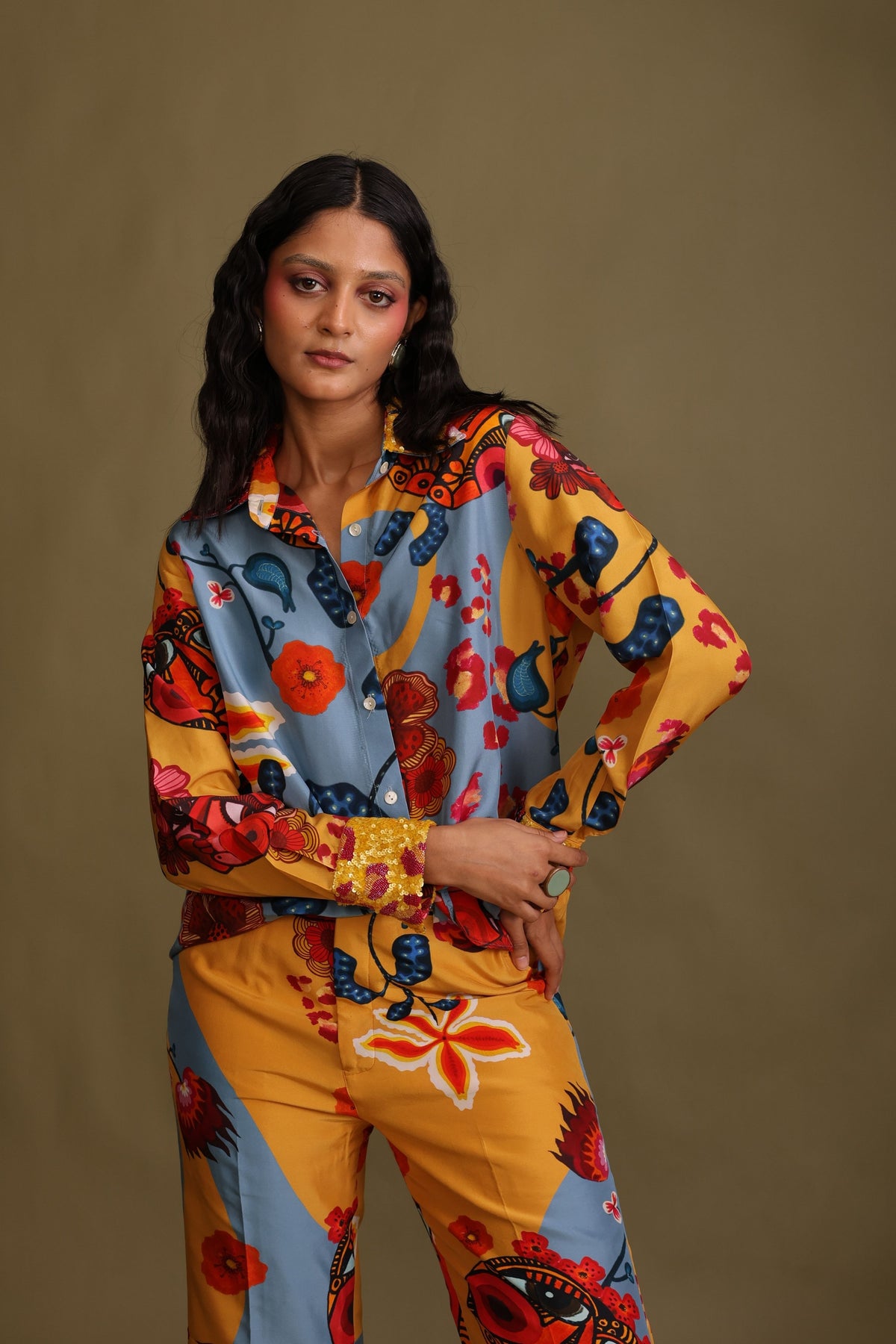 Fullsleeves Printed Shirt