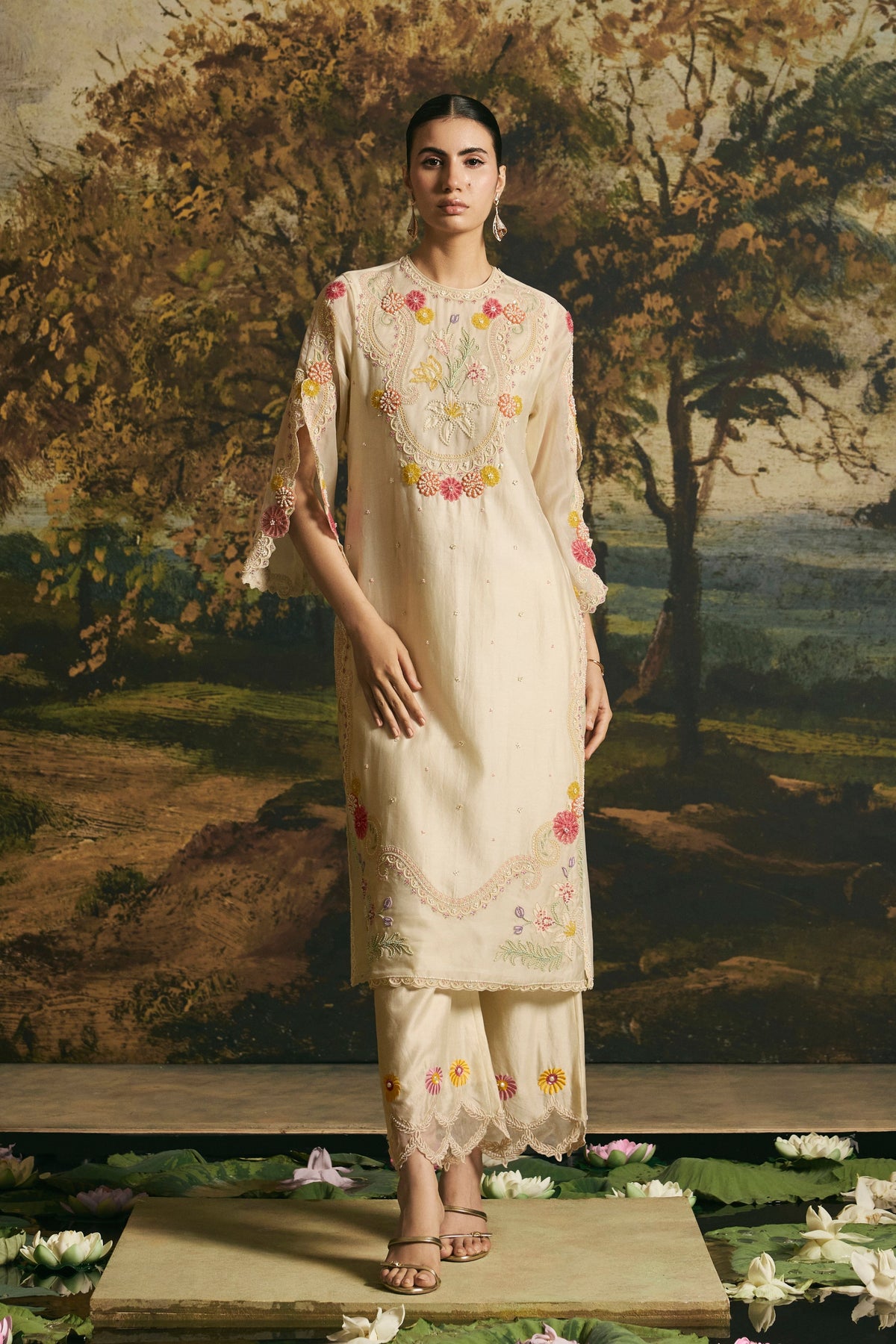 Ivory Kurta Set