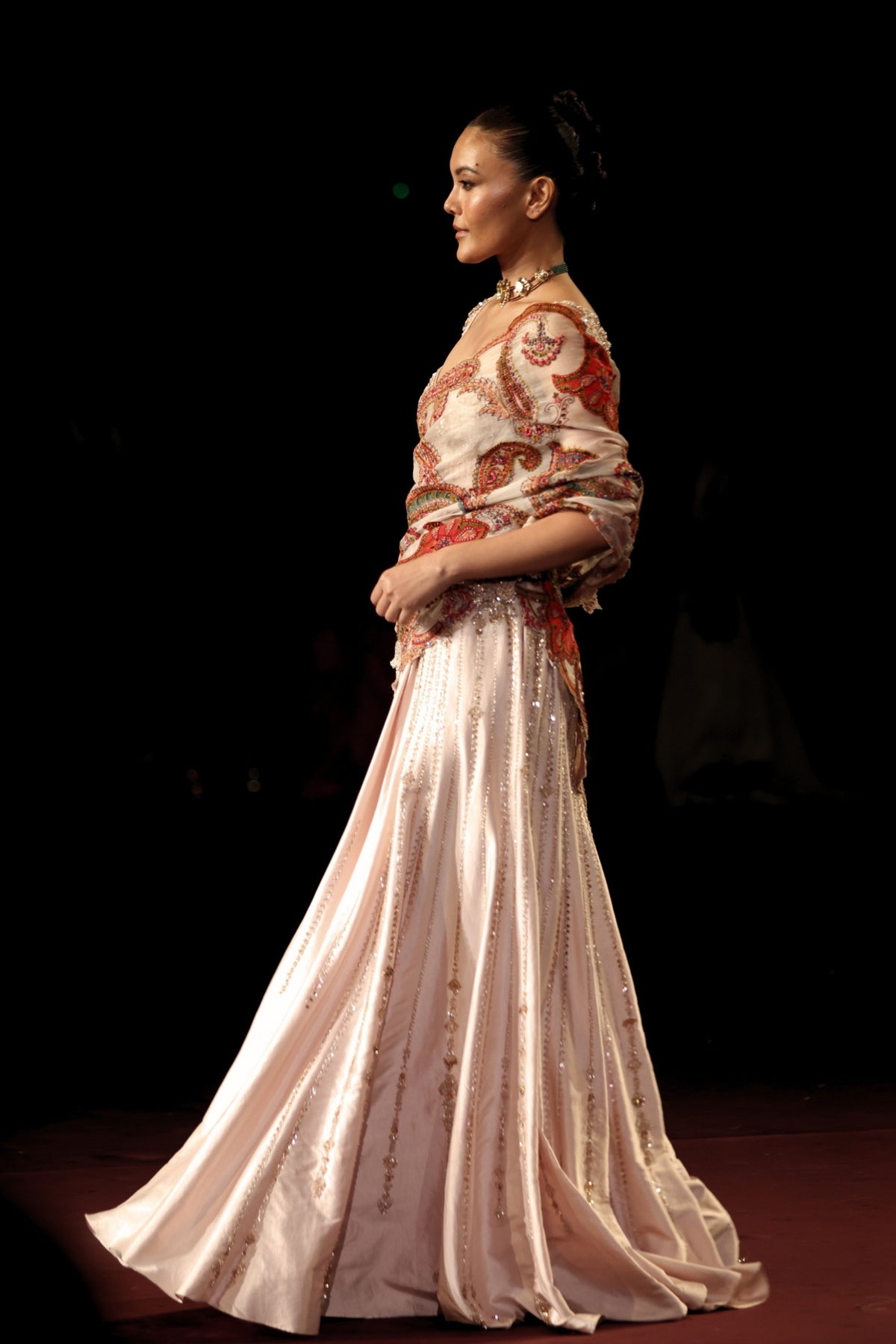 Muktika Draped Saree Set