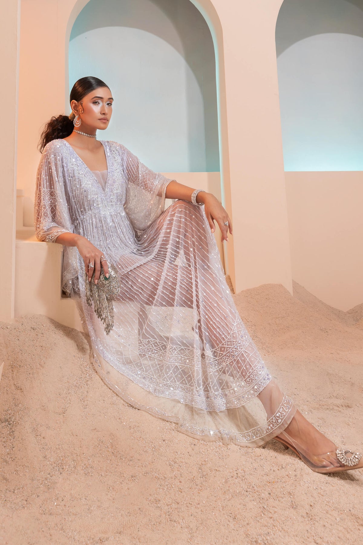 Pink Grecian Caftans