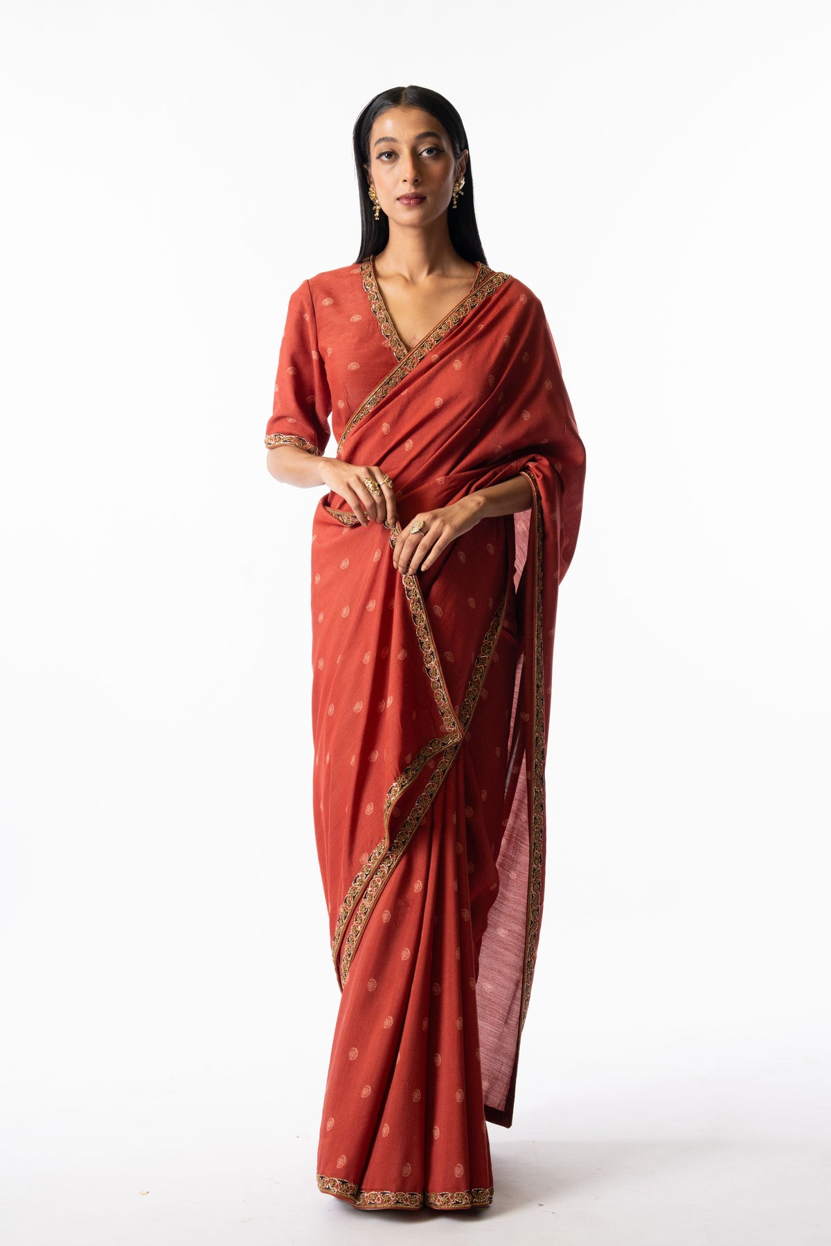 Mahveen Saree Set