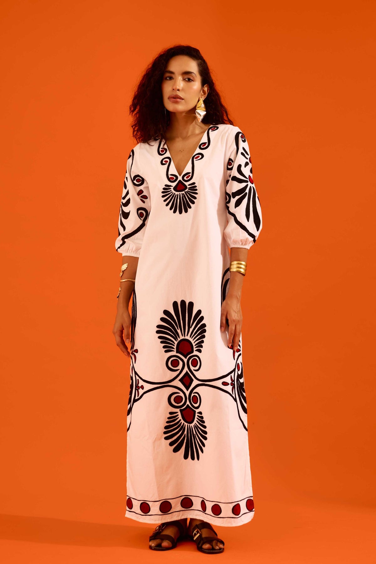 Ivory Botanical Maxi