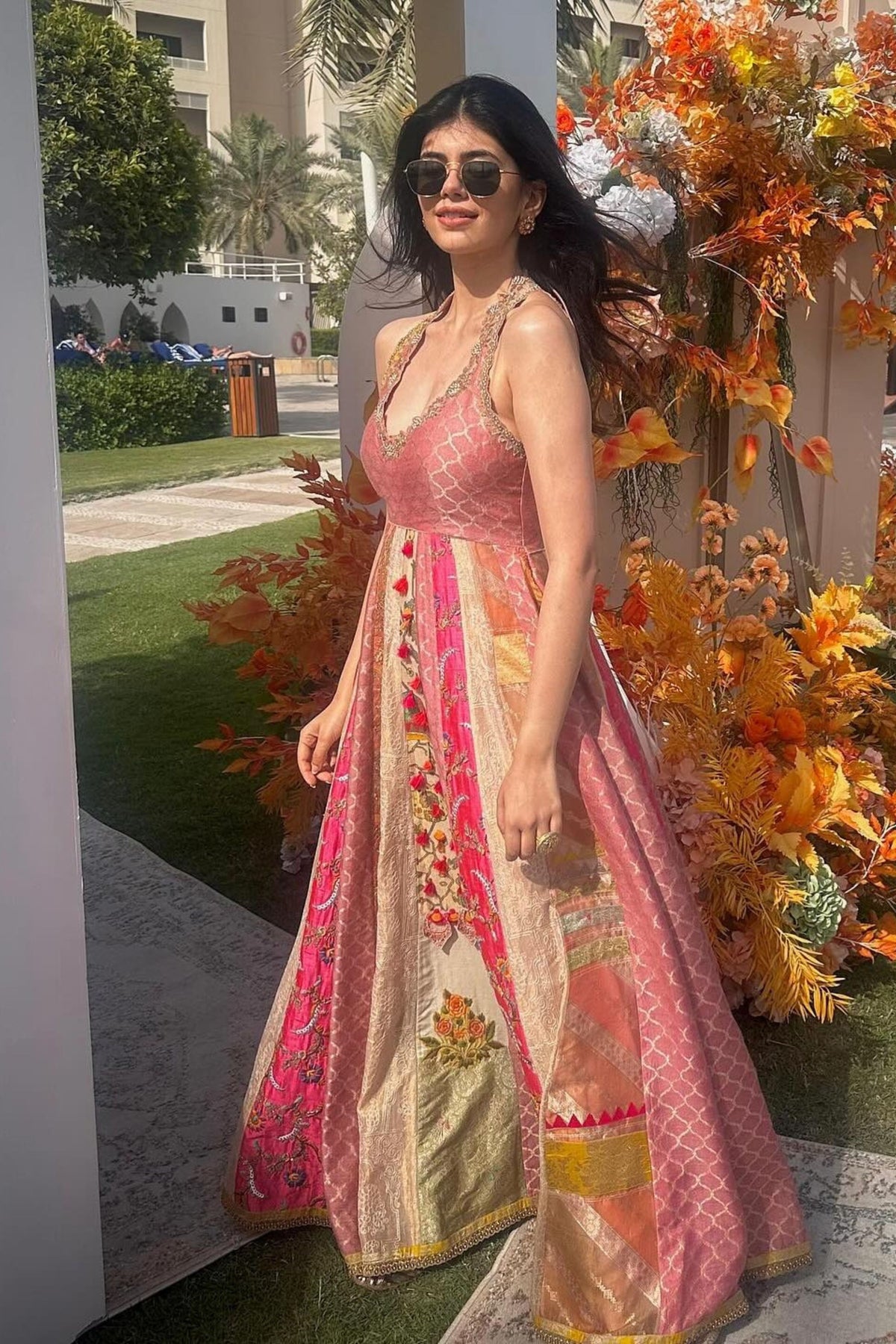 Sanjana Sanghi in Aum by Ashima &amp; Asit