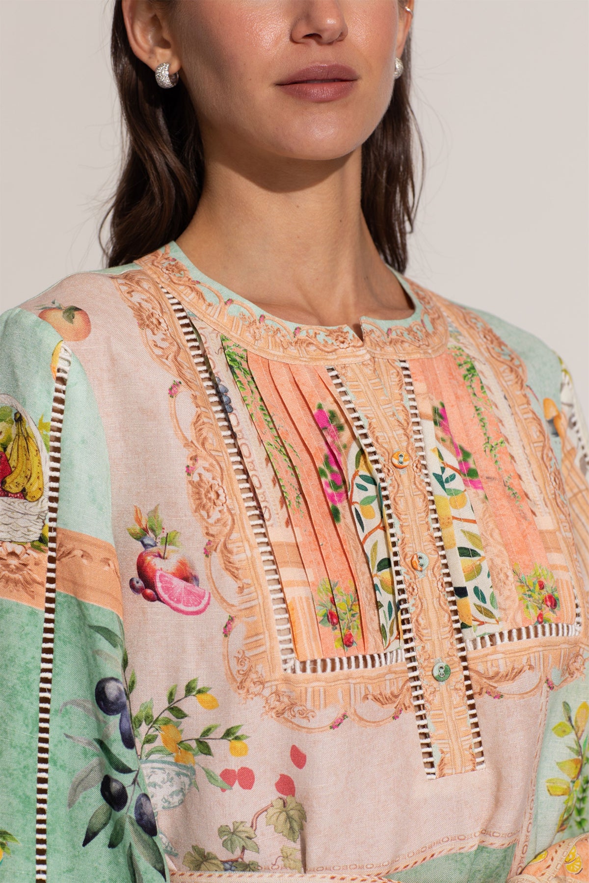 Zaria Pleated Dress