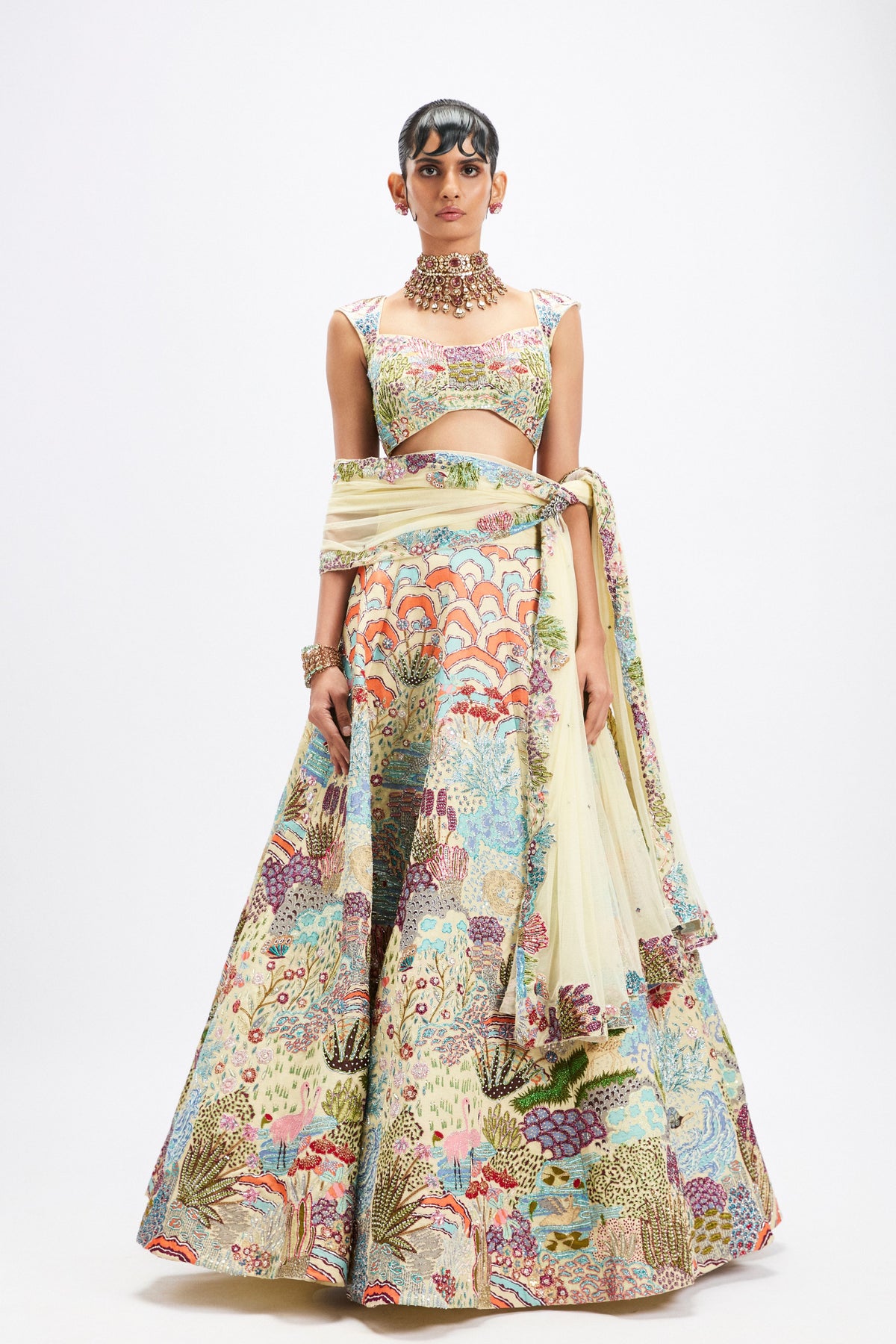 Belleau Lehenga Set