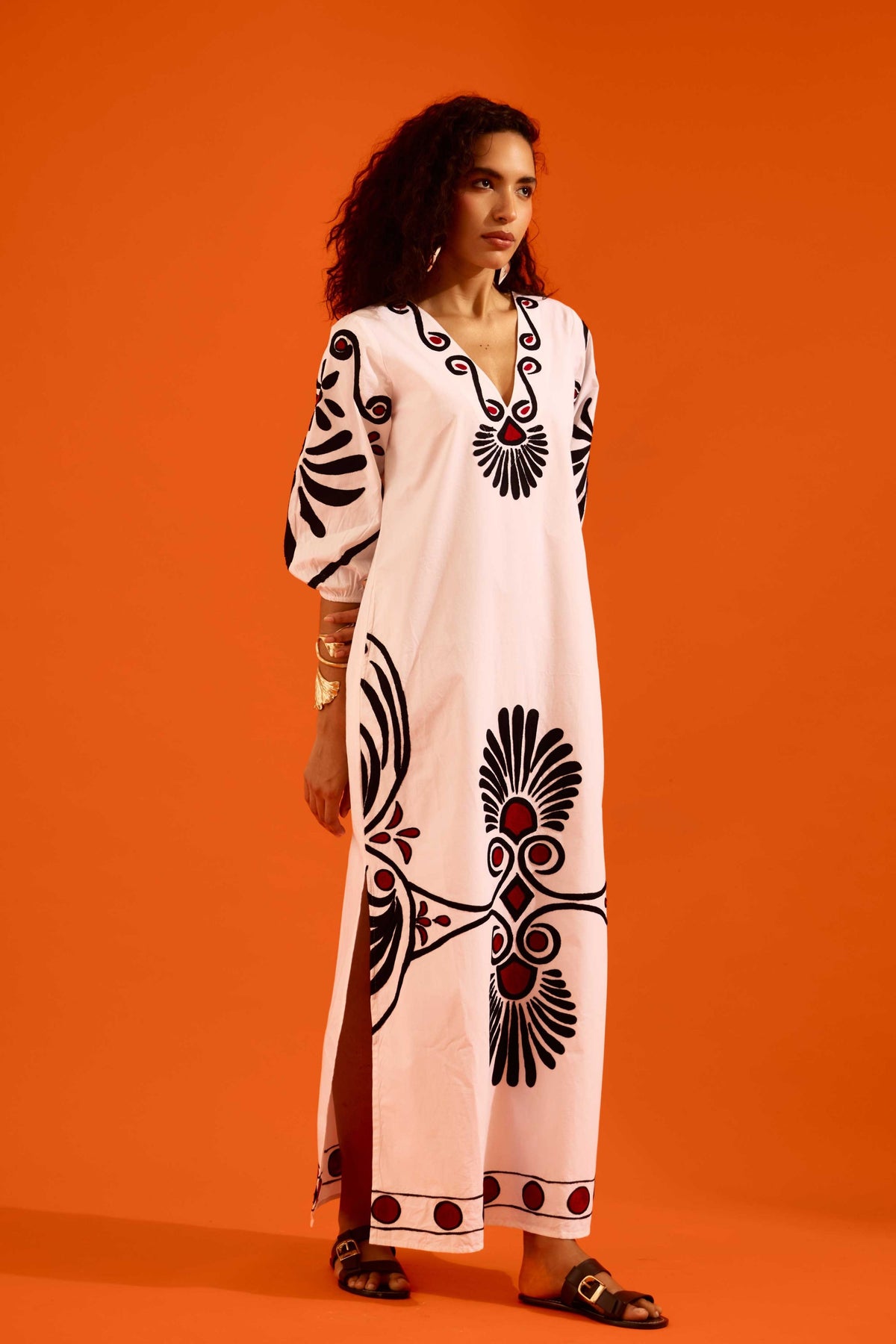 Ivory Botanical Maxi