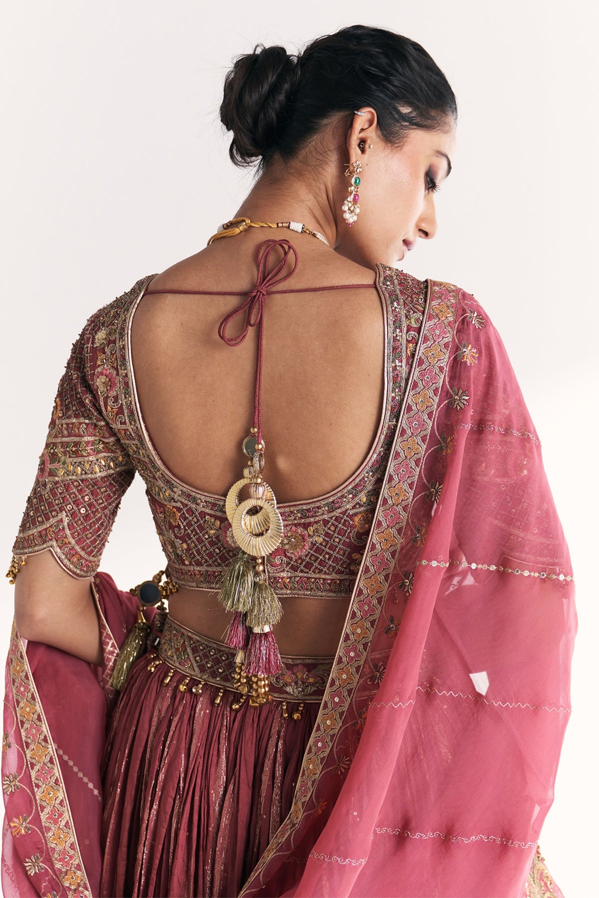 Fitoor Mauve Pink Lehenga Set