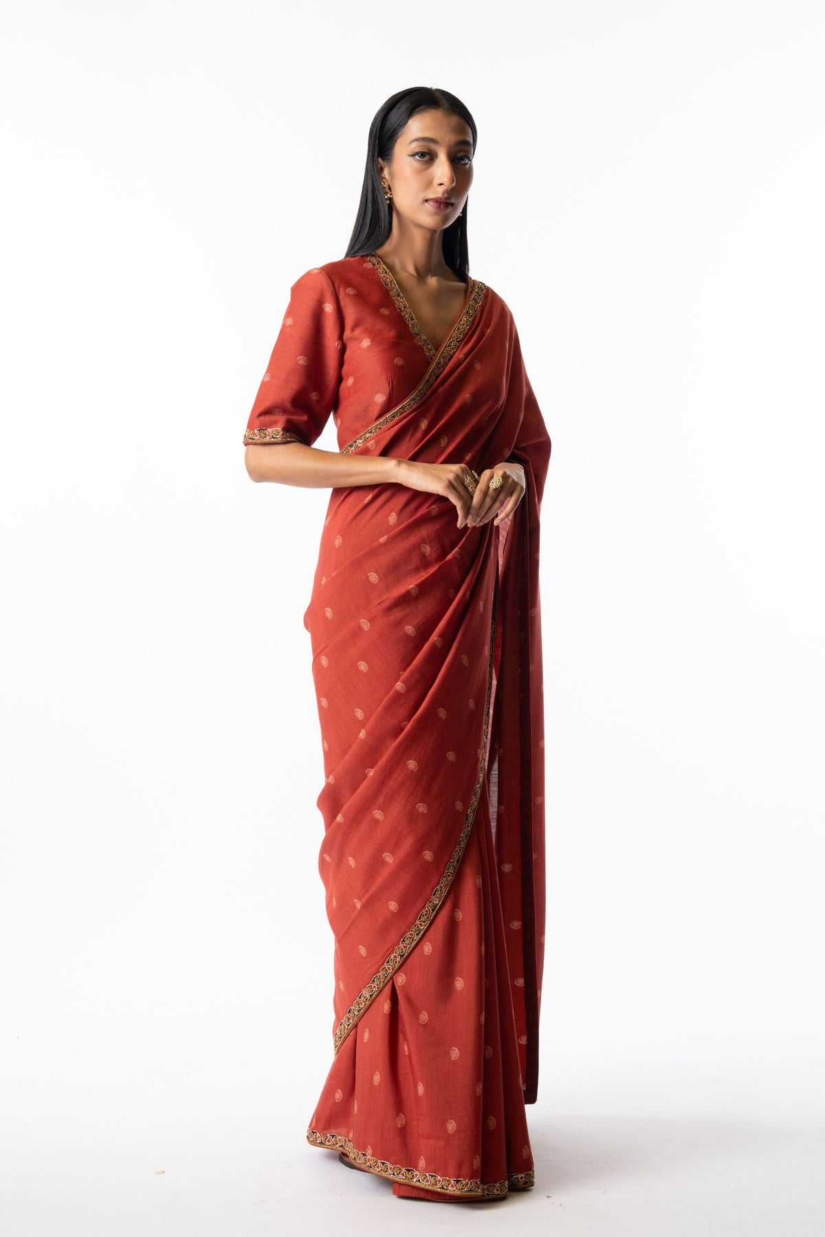 Mahveen Saree Set