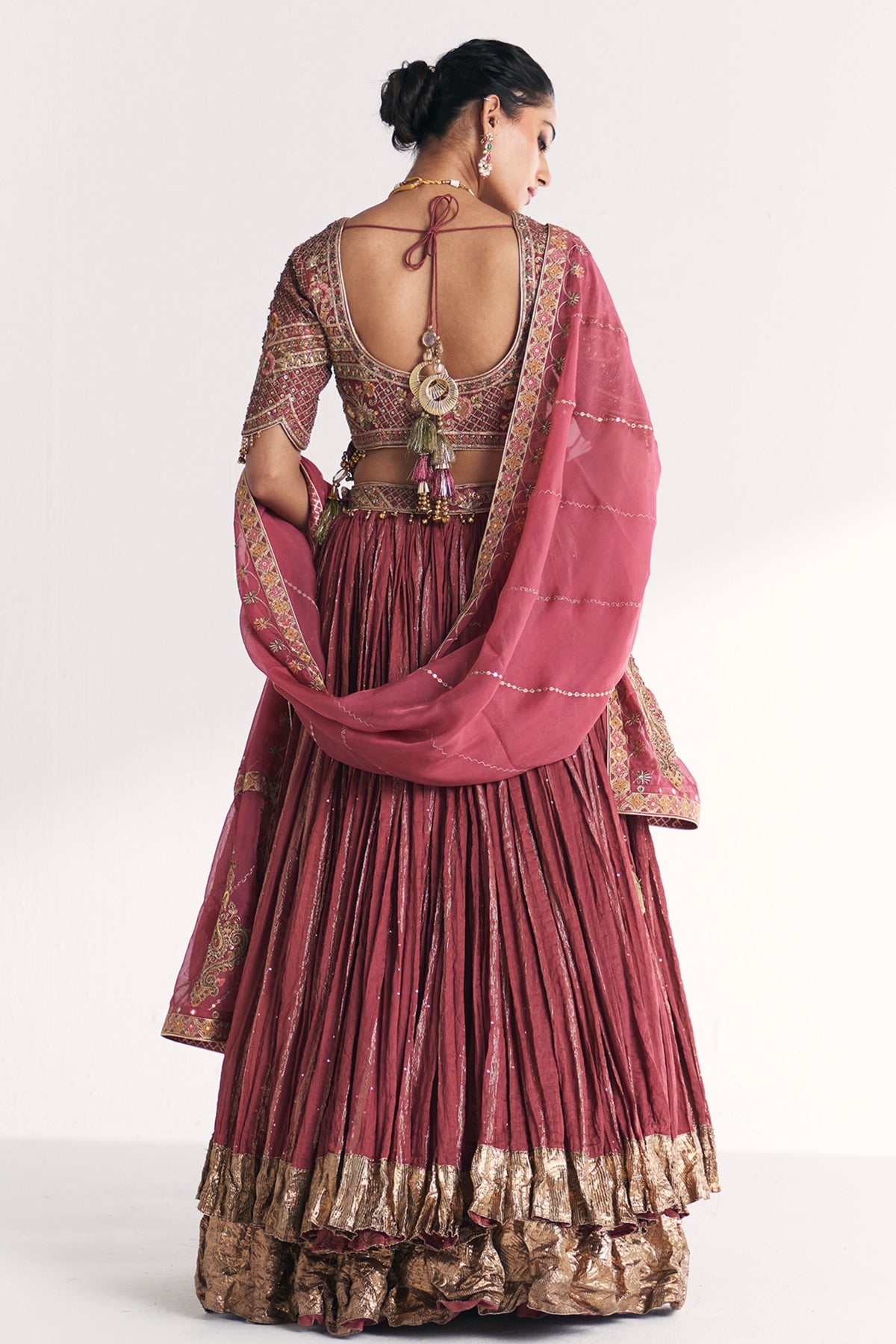 Fitoor Mauve Pink Lehenga Set