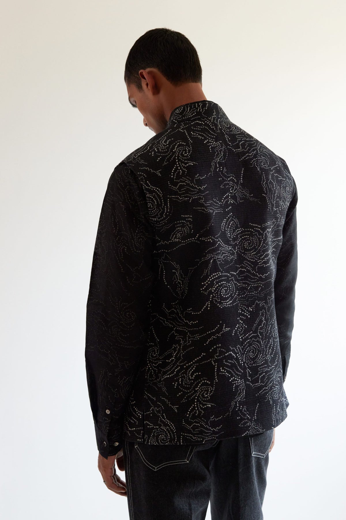 Black Hole Print Bundi