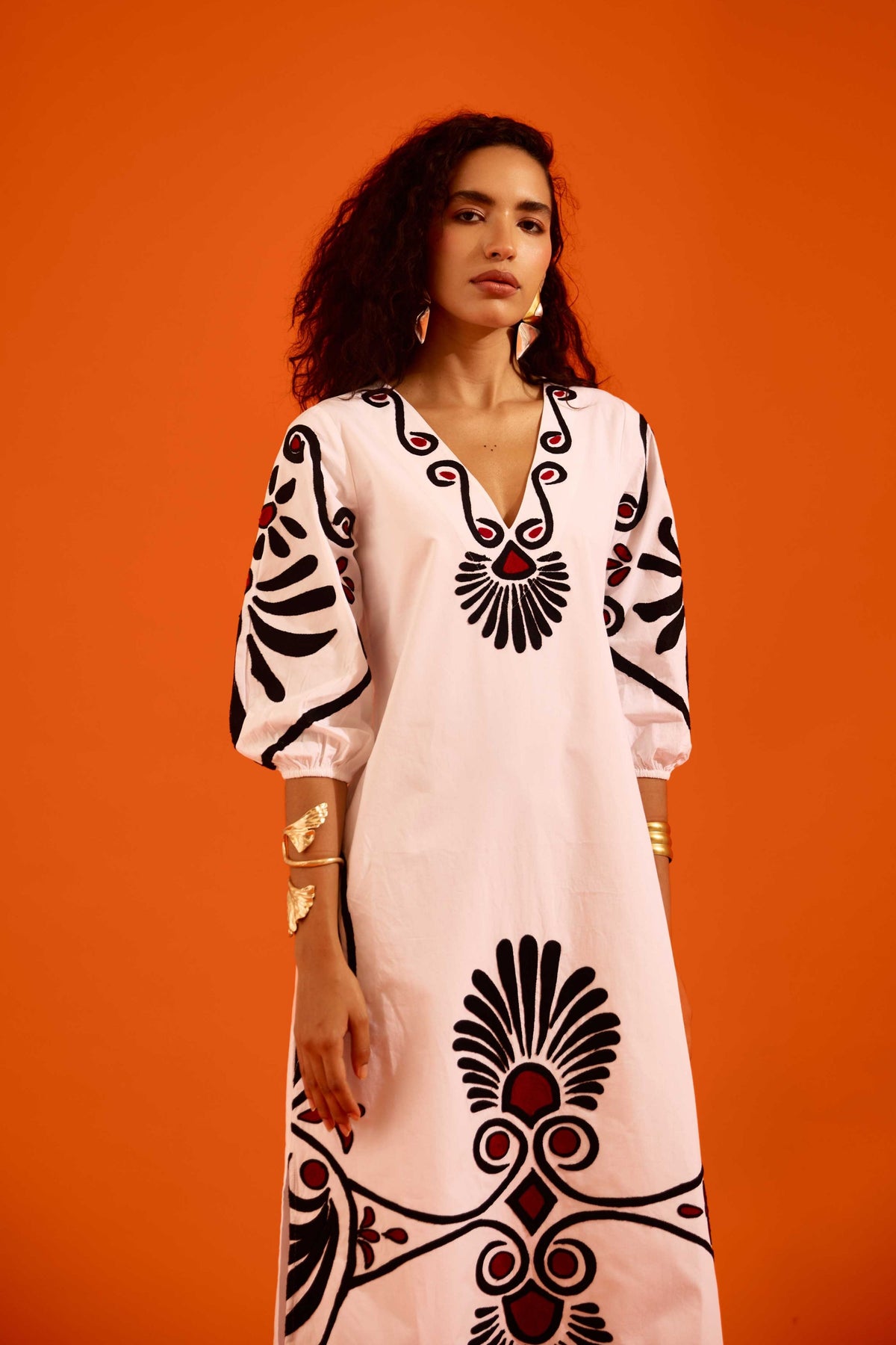 Ivory Botanical Maxi