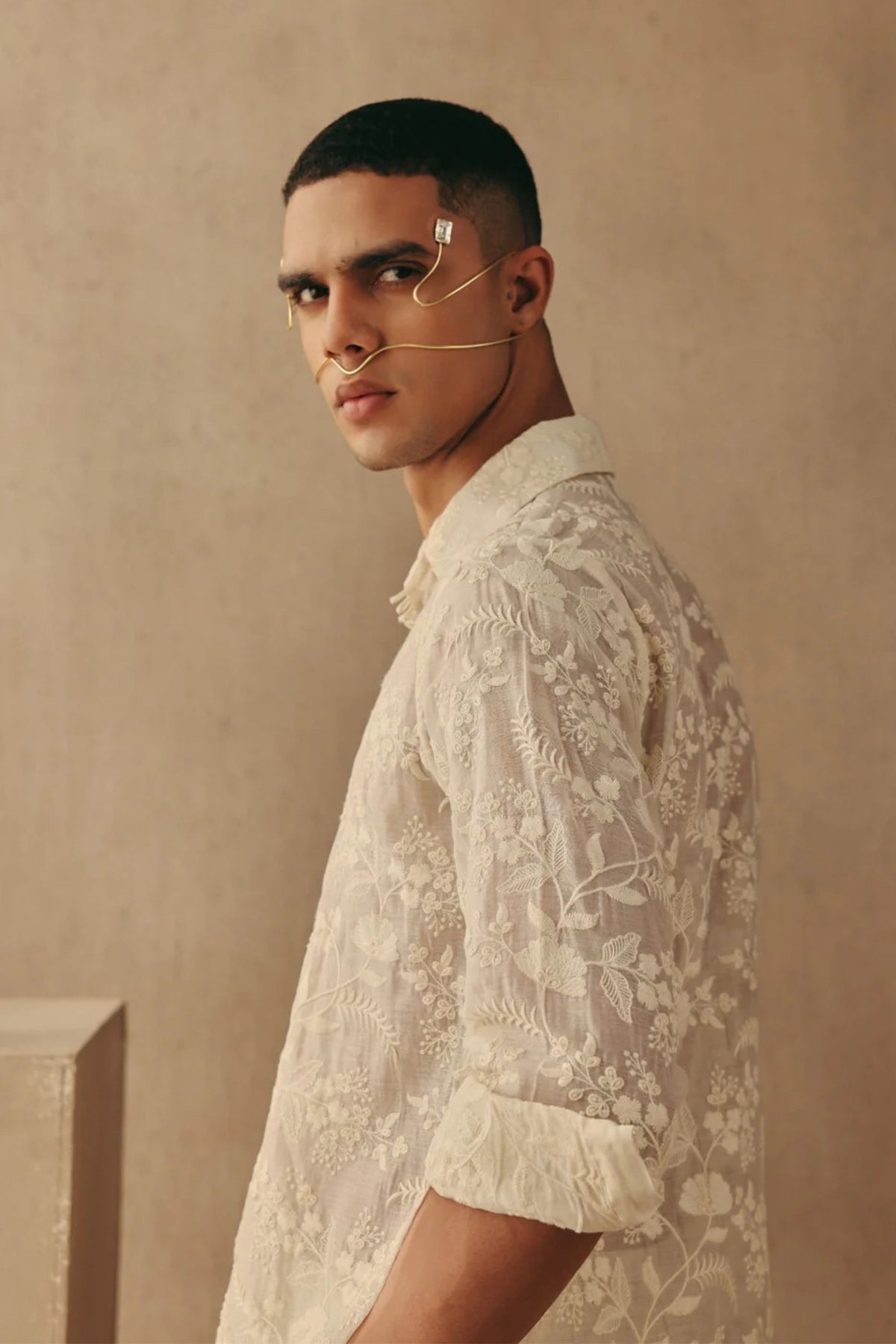Chikankari Shirt Set