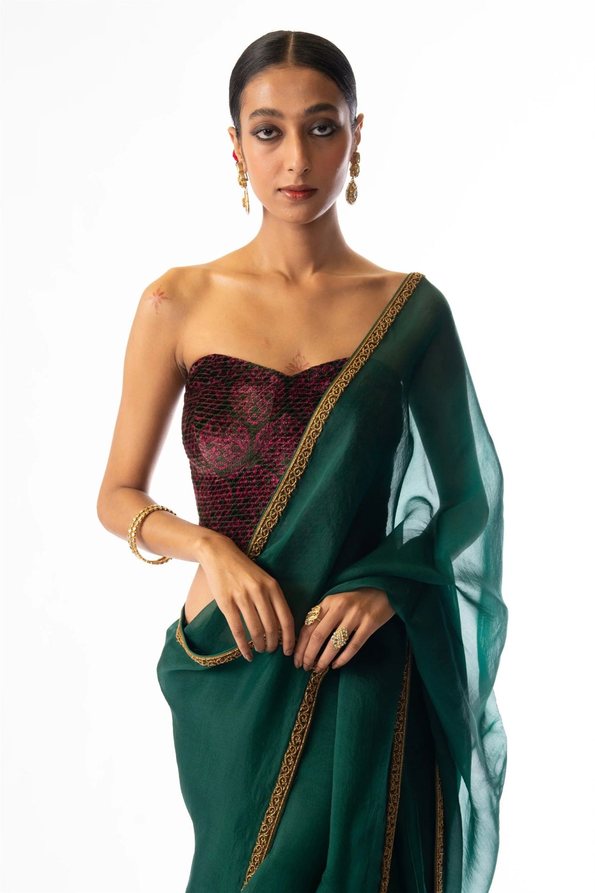 Madhavi Saree Set