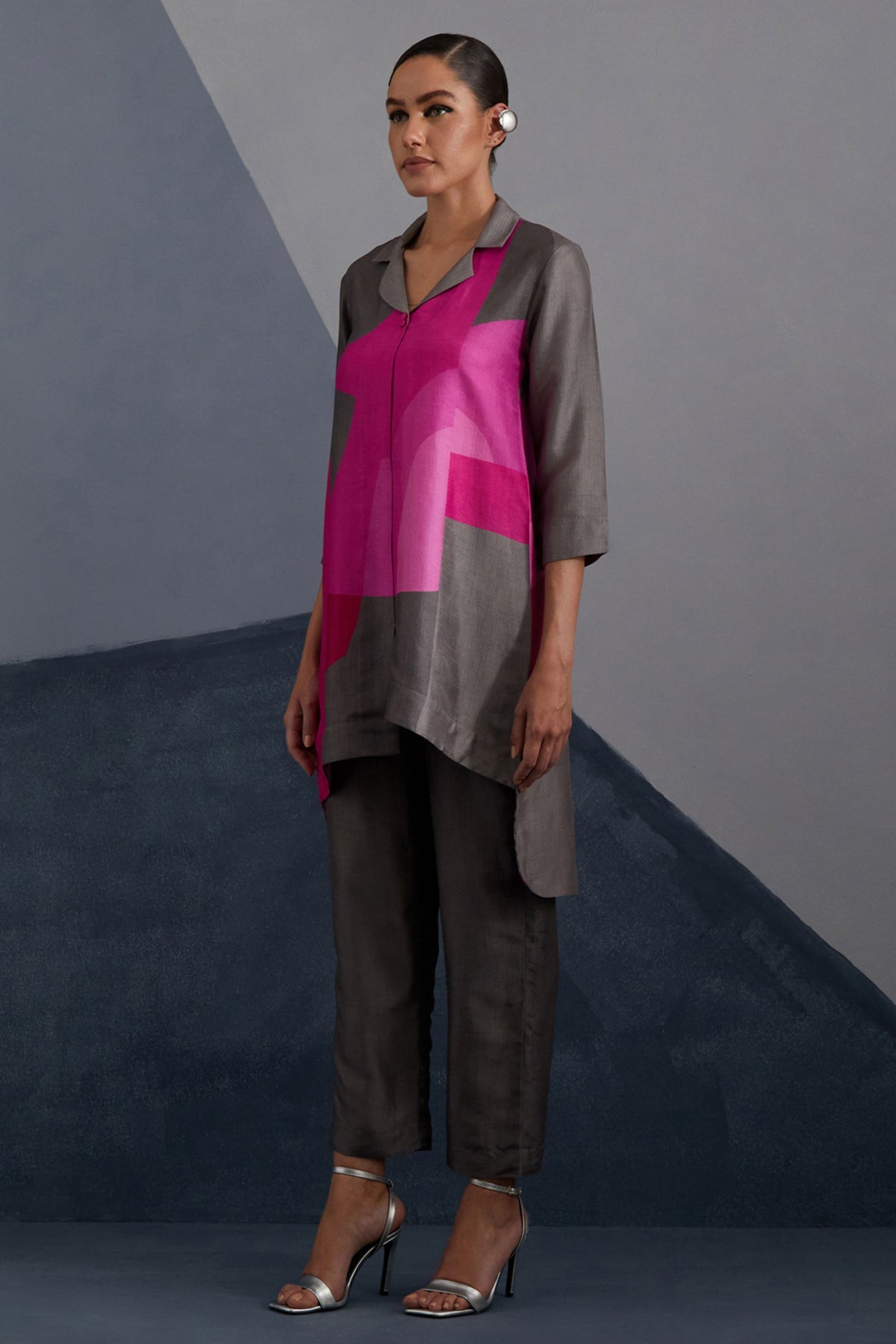 Zenith Graphite Tunic Set
