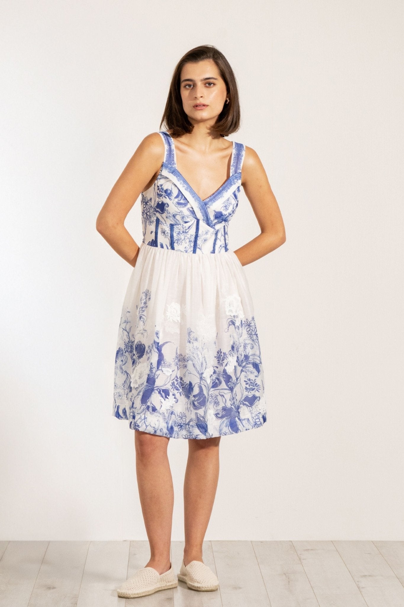 Blue Zen Sundress - Ranna Gill - Elahe