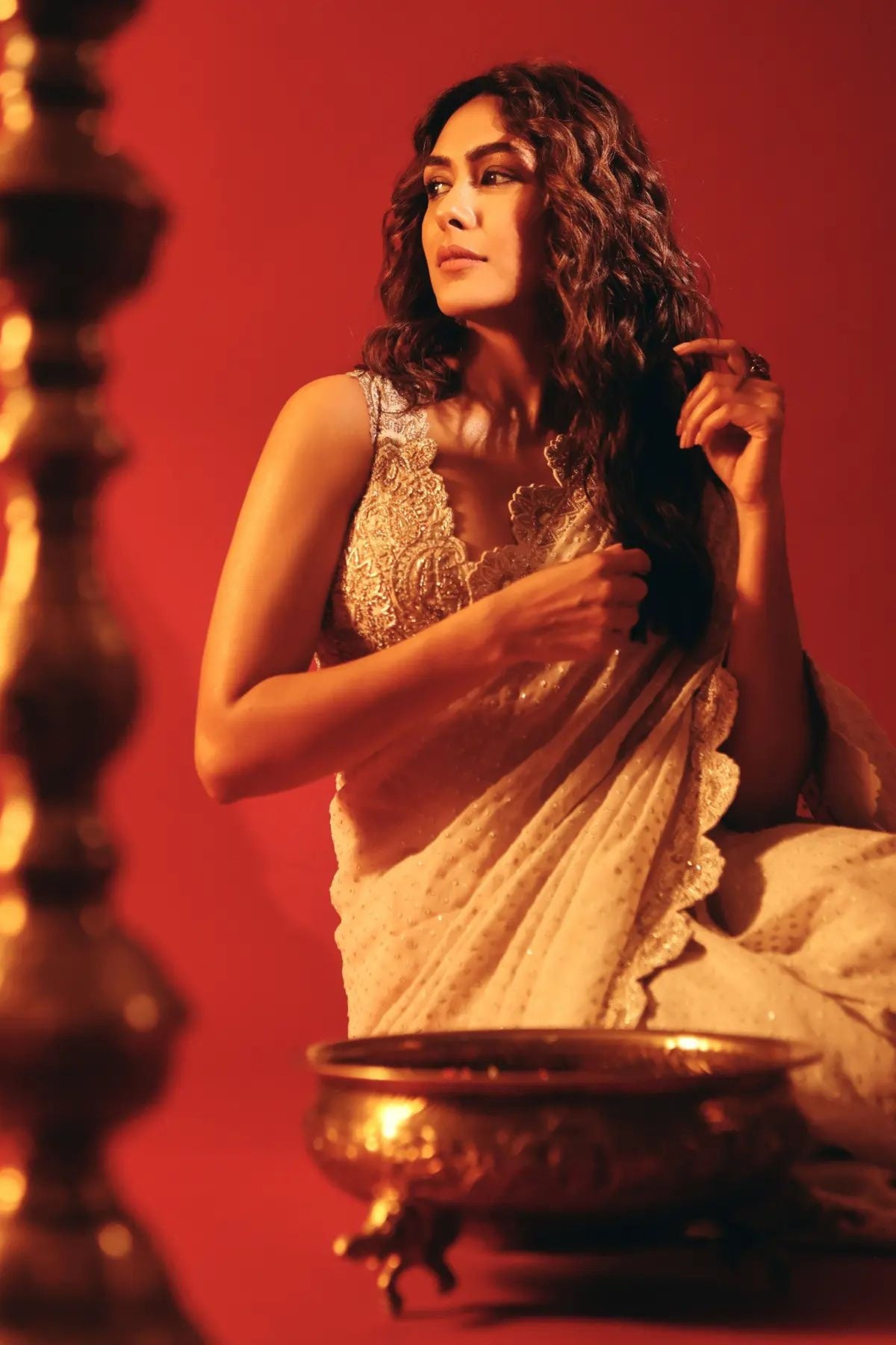 Mrunal Thakur in Mrunalini Rao