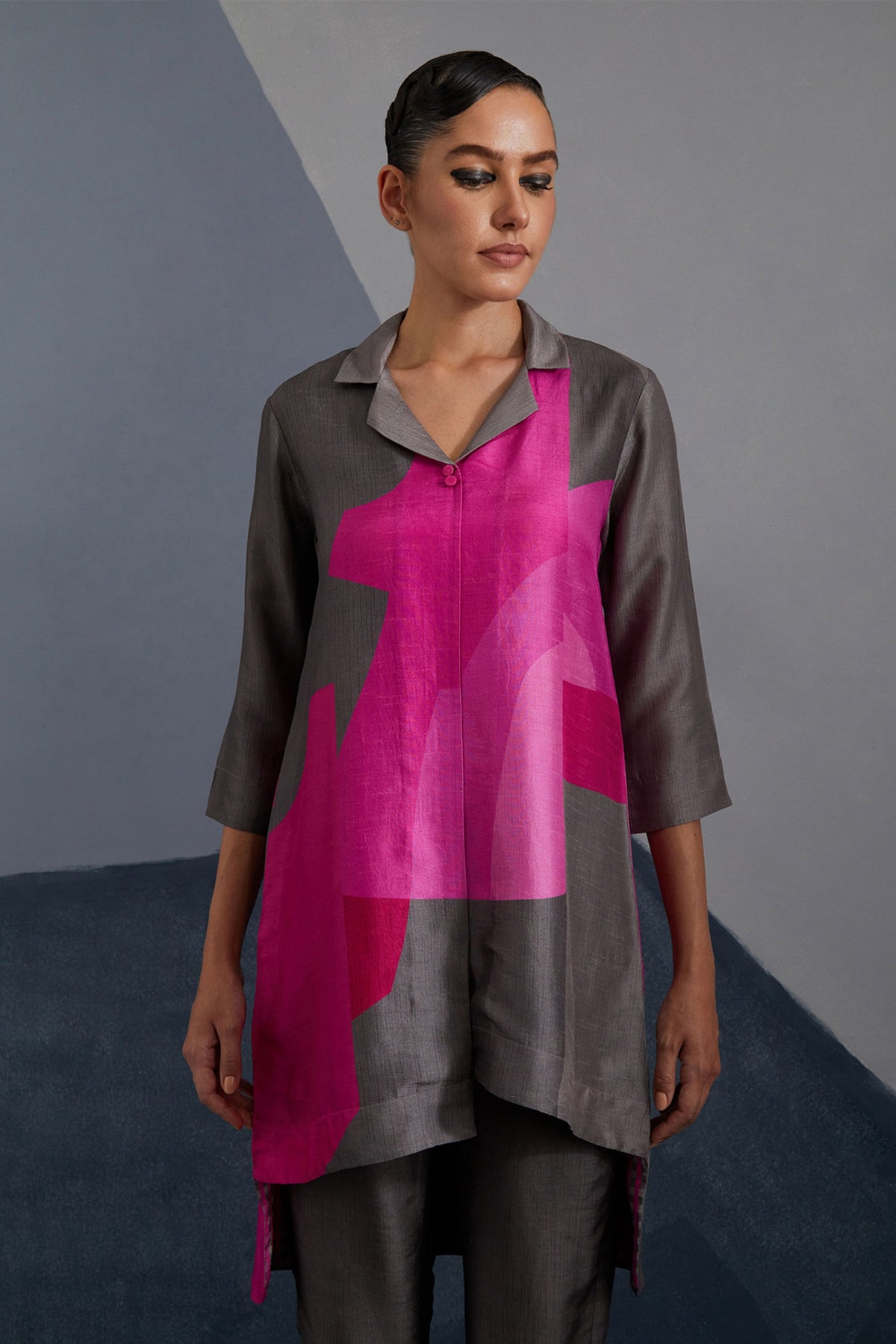 Zenith Graphite Tunic Set