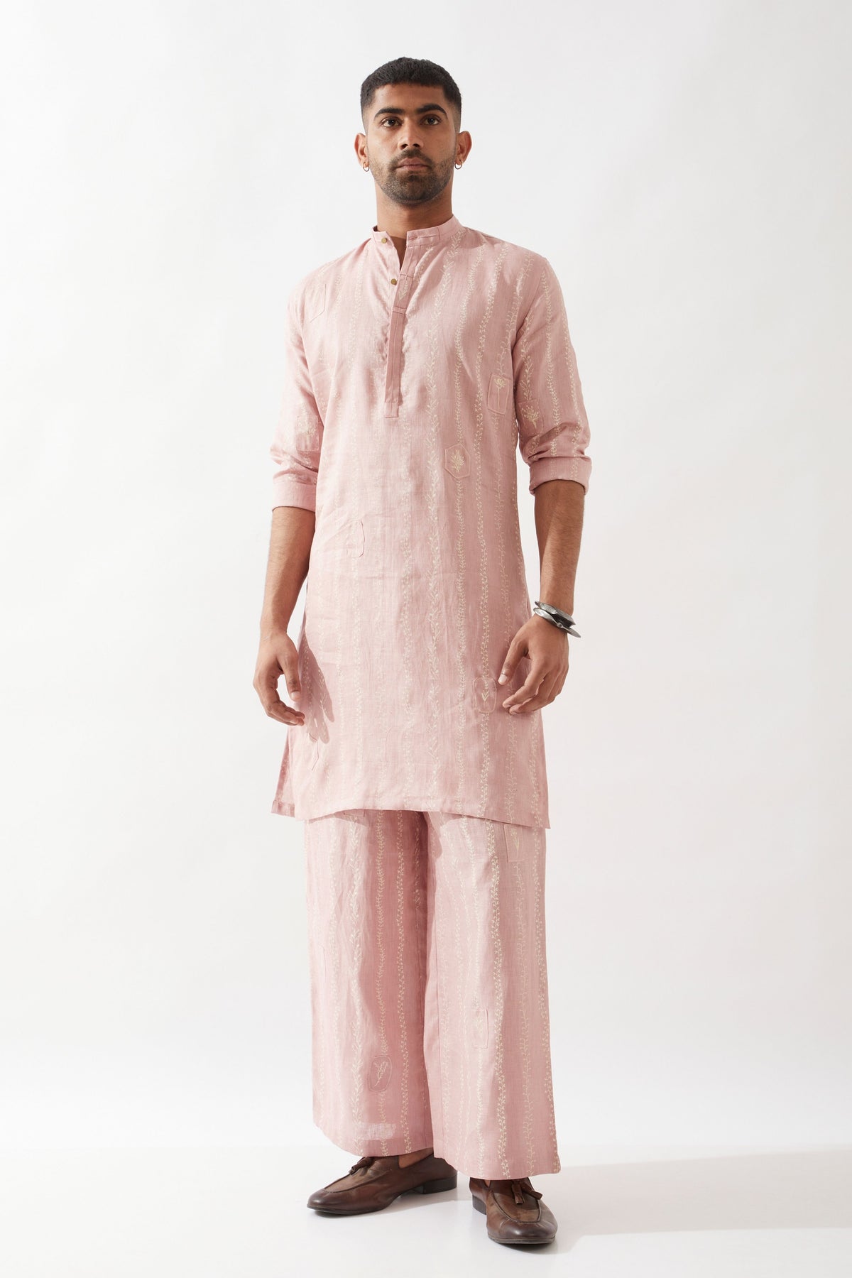 Kevin Vine Pink Kurta Set