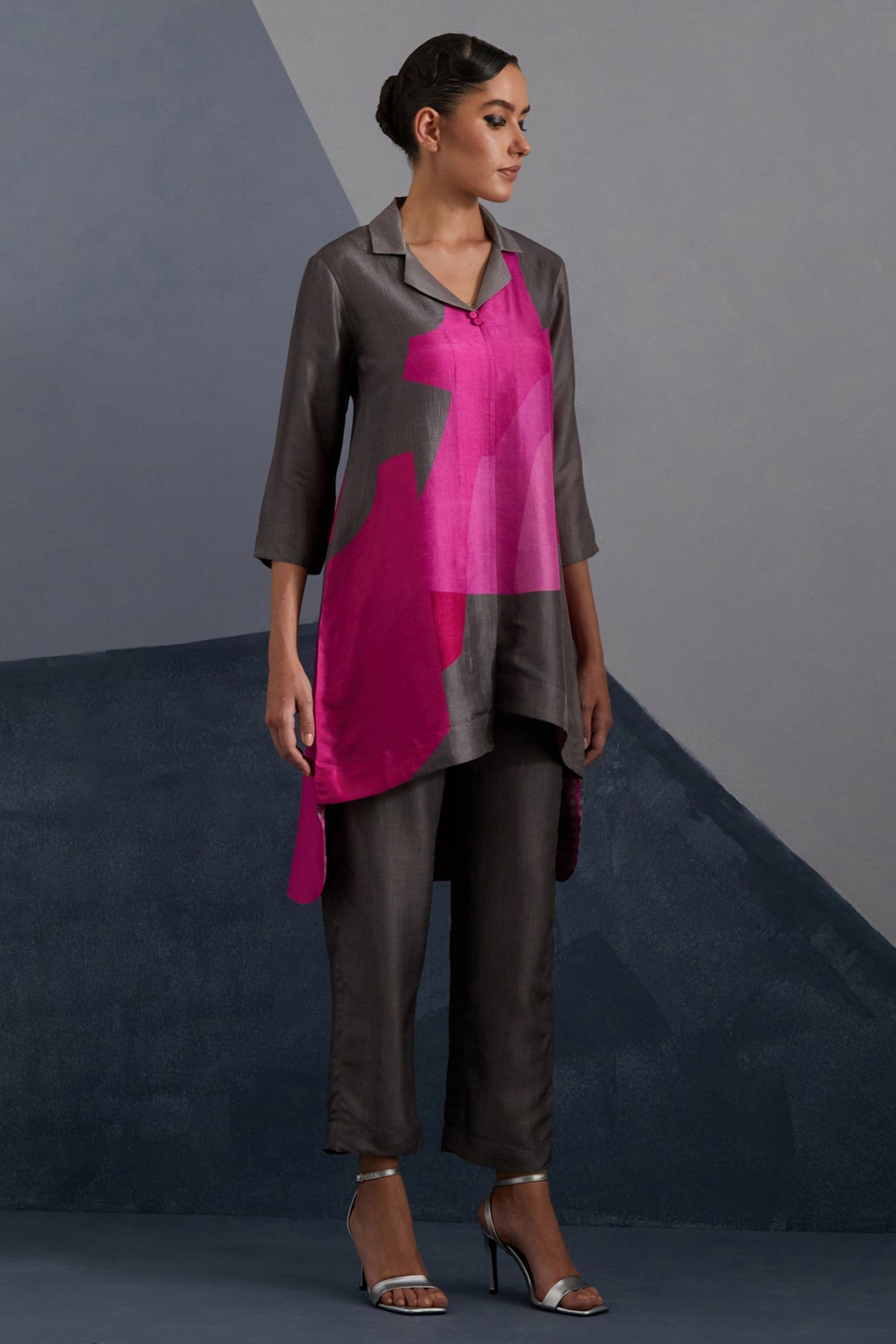 Zenith Graphite Tunic Set