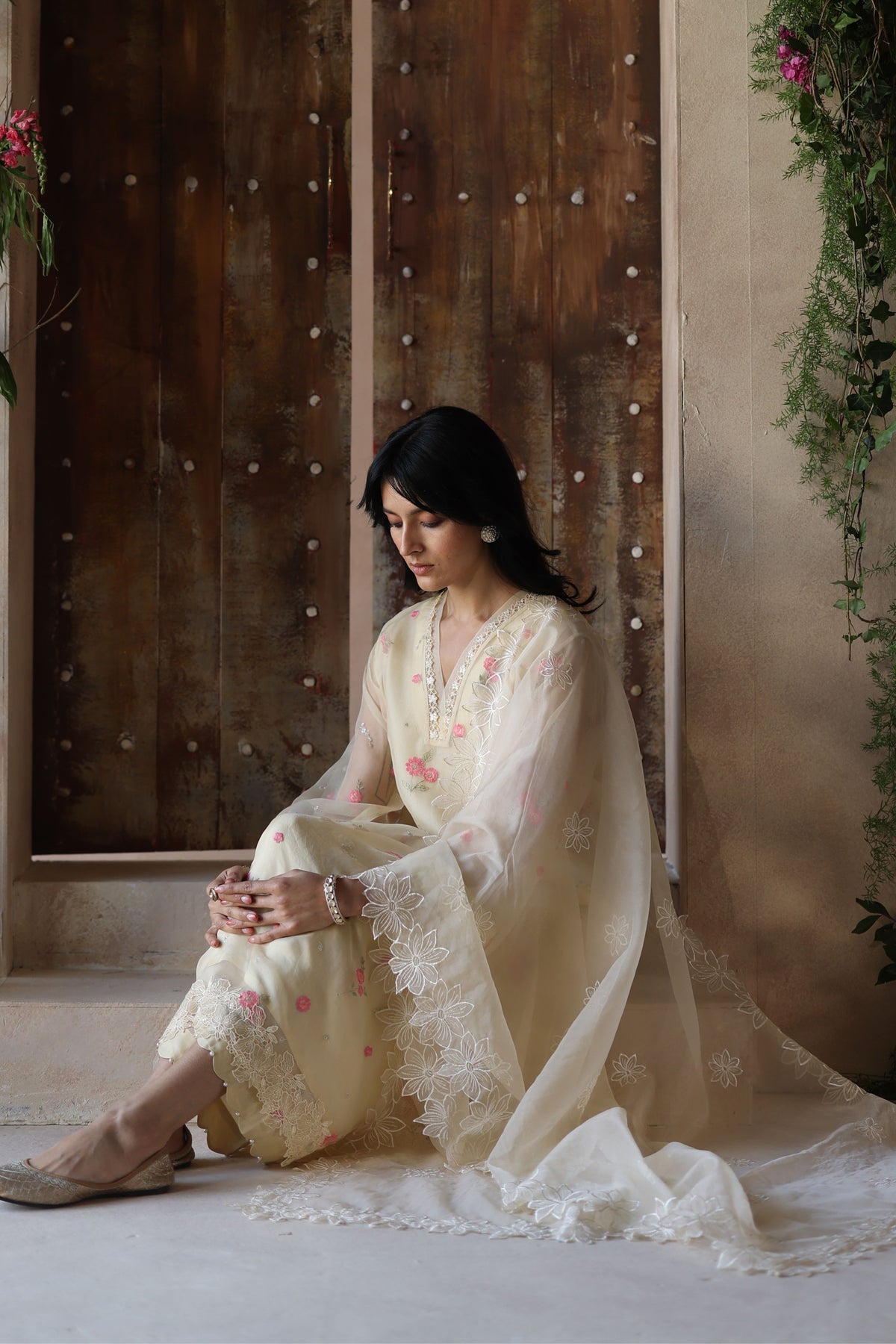 Sareena Ivory Kurta Set