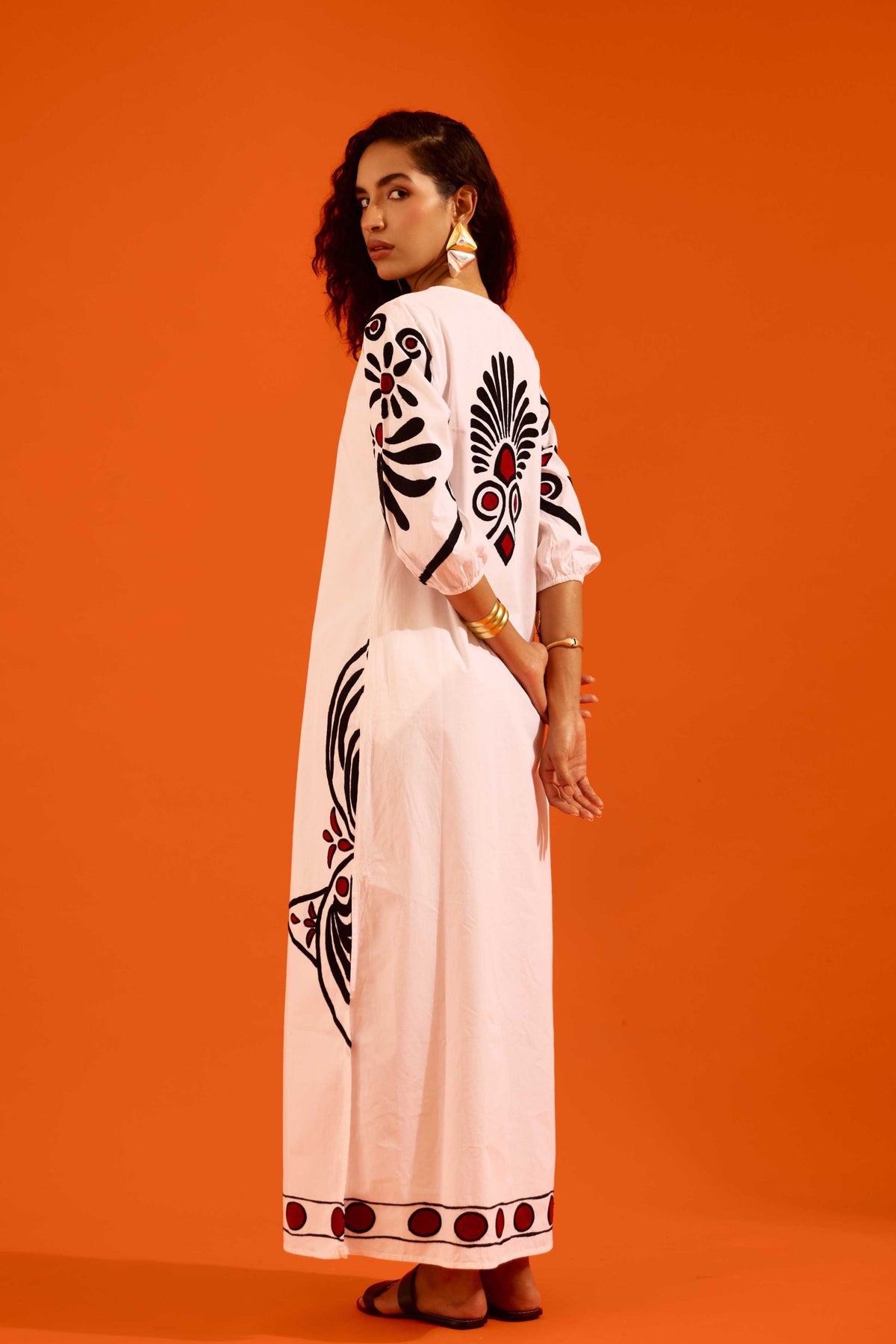 Ivory Botanical Maxi