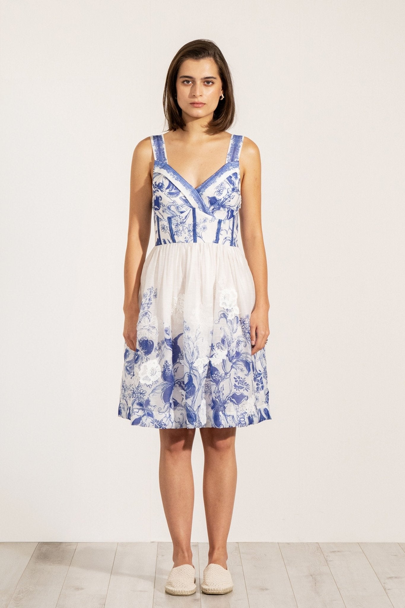 Blue Zen Sundress - Ranna Gill - Elahe