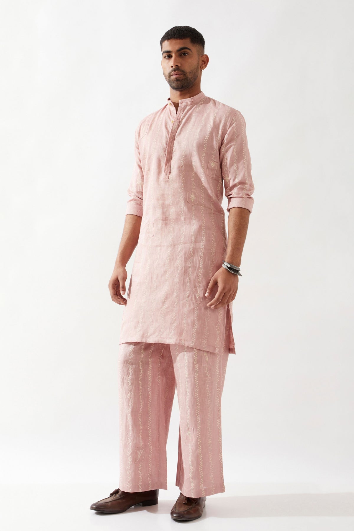 Kevin Vine Pink Kurta Set
