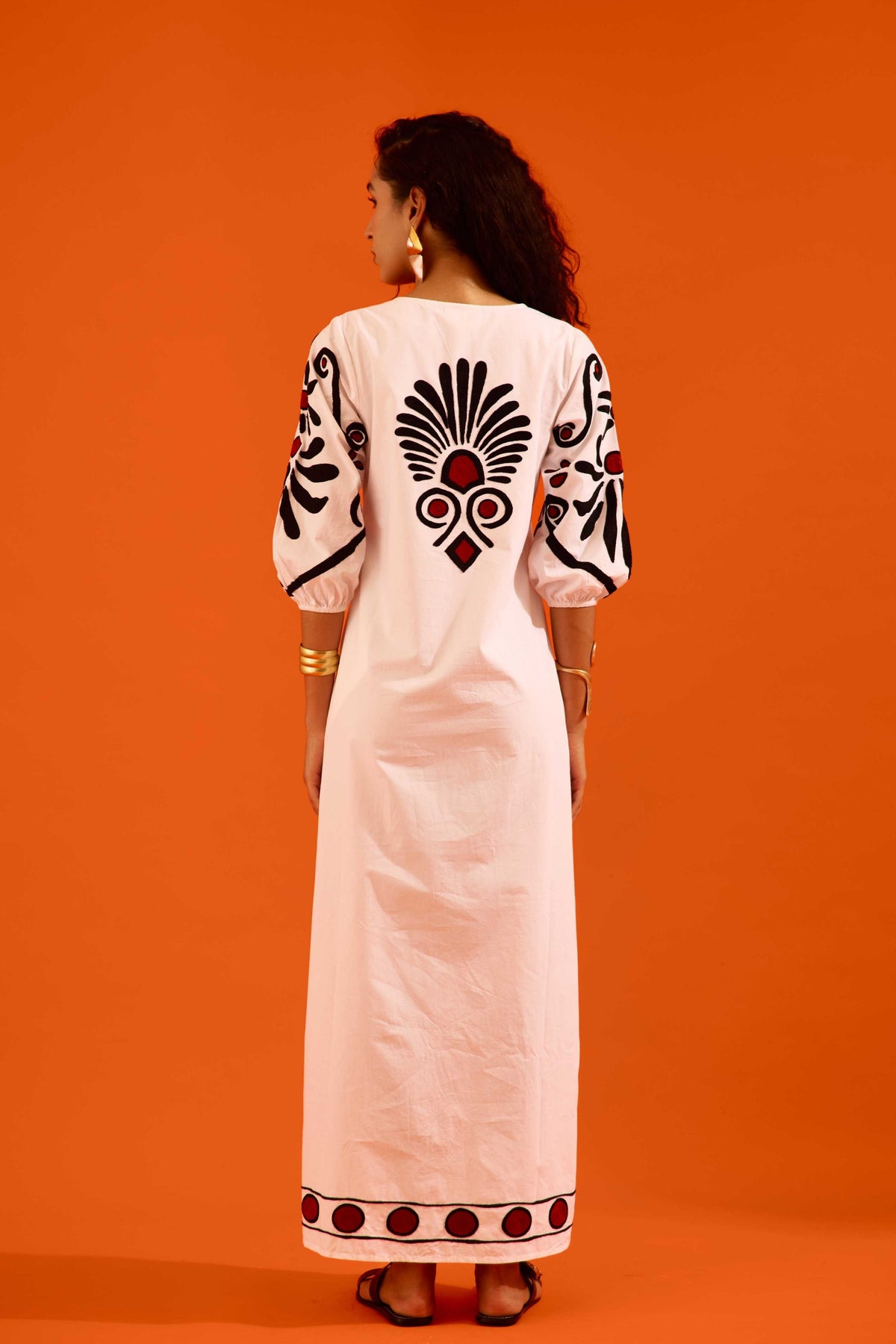 Ivory Botanical Maxi